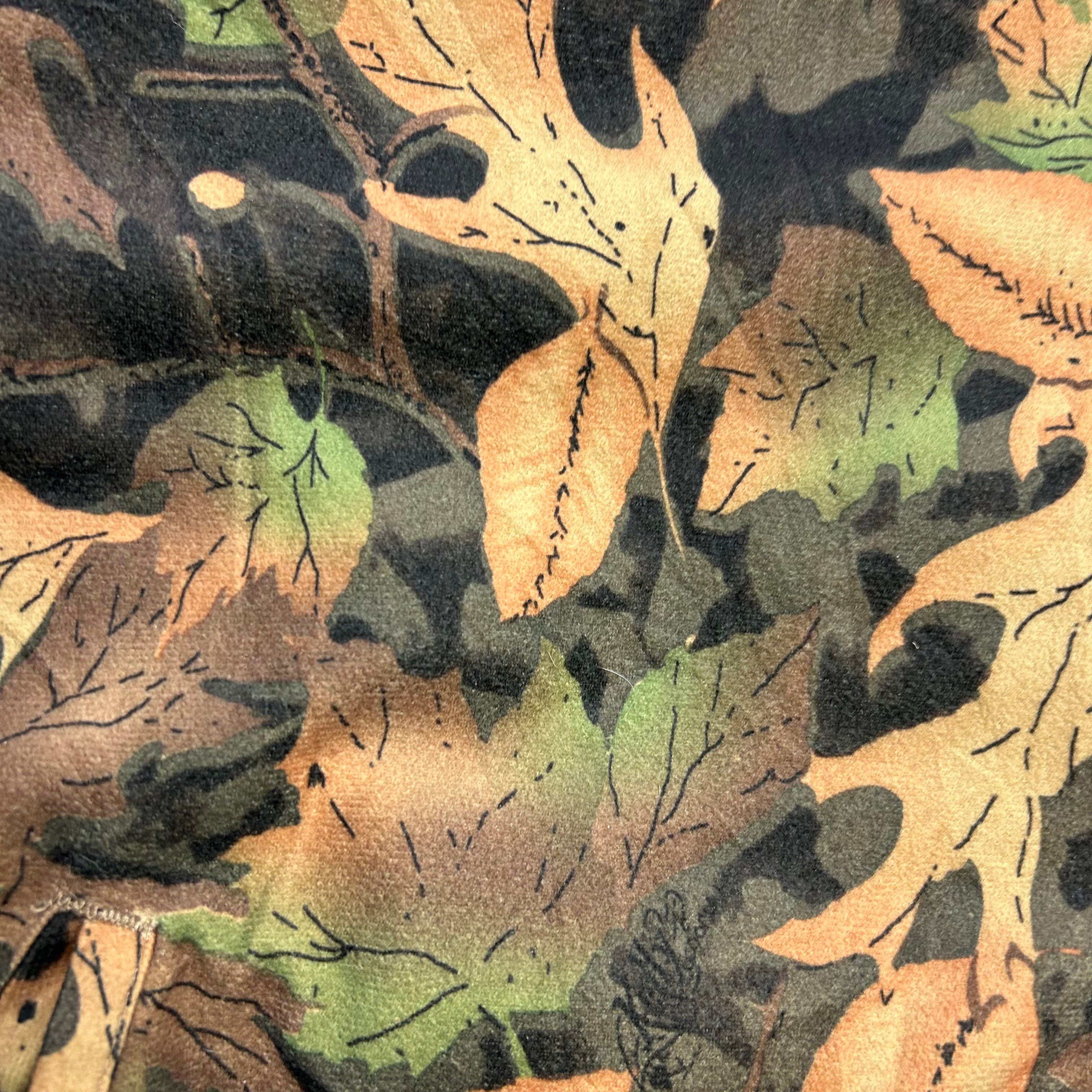 Vintage Racoe Inc Real Leaf Fleece Jacket