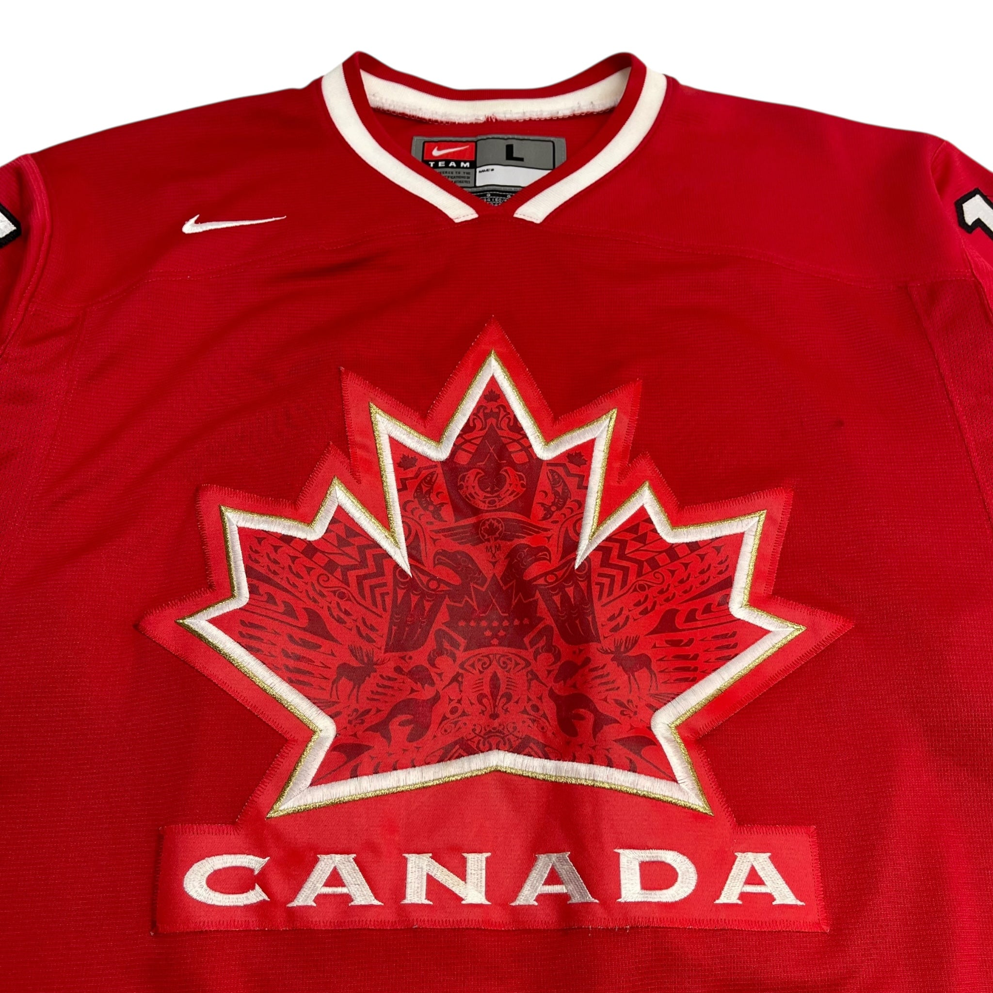 2010 Team Canada Danny Heatley Nike Jersey