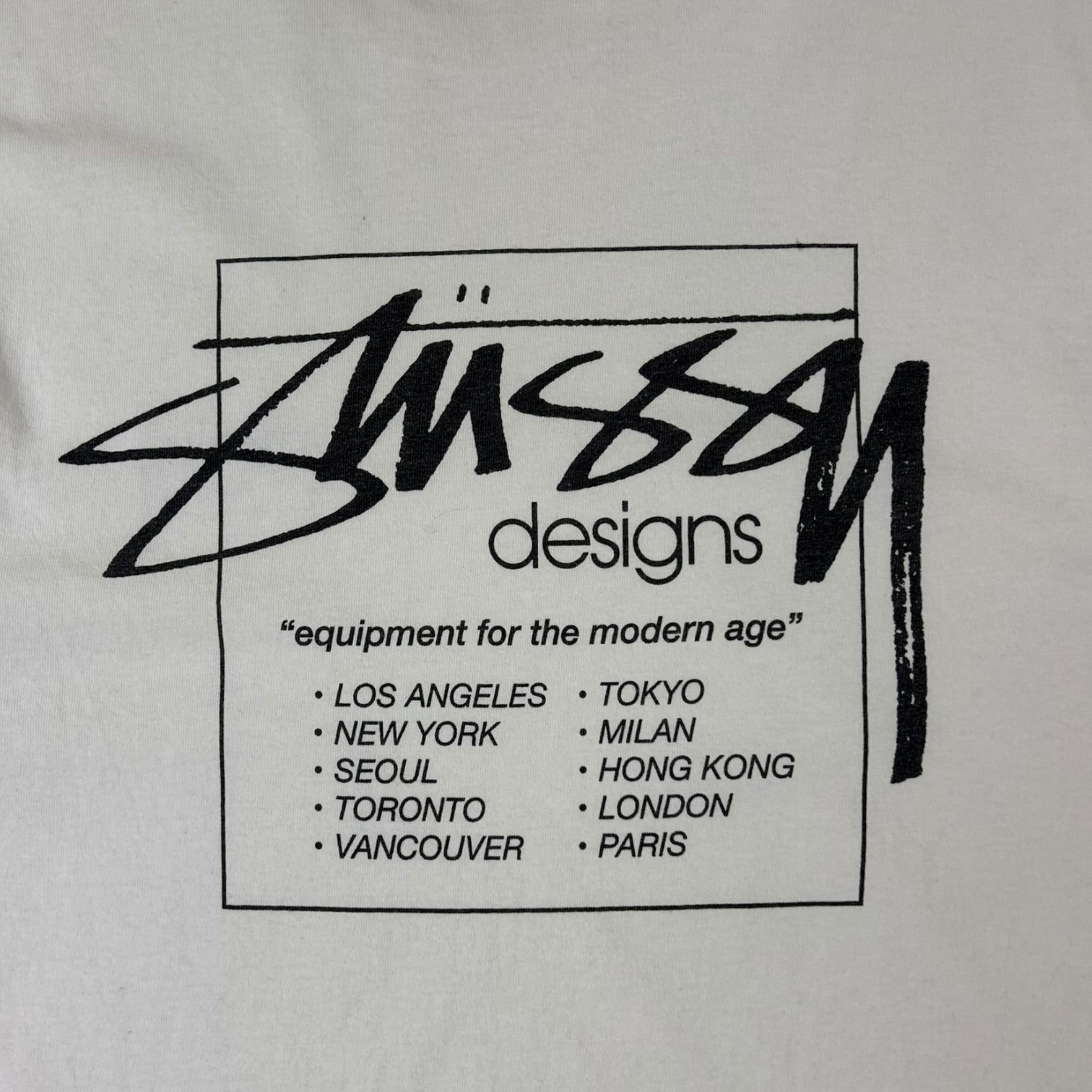 Stussy Designs T-Shirt White