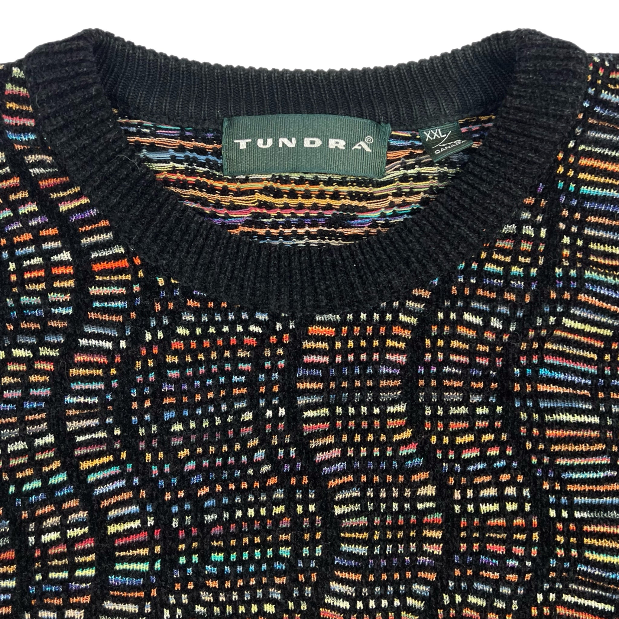 Vintage Tundra 3D Knit Rainbow