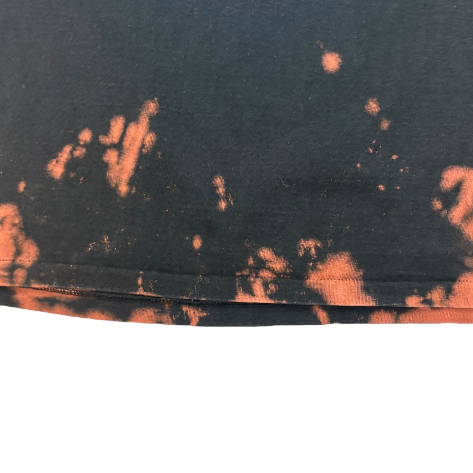 BAPE ABC Camo Big Head Bleached T-Shirt Black