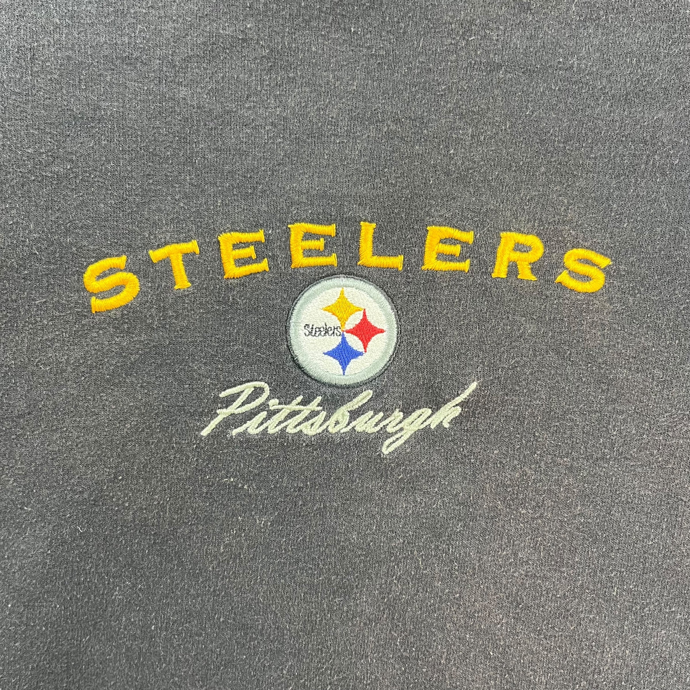 Vintage Women’s Pittsburgh Steelers Crewneck Black