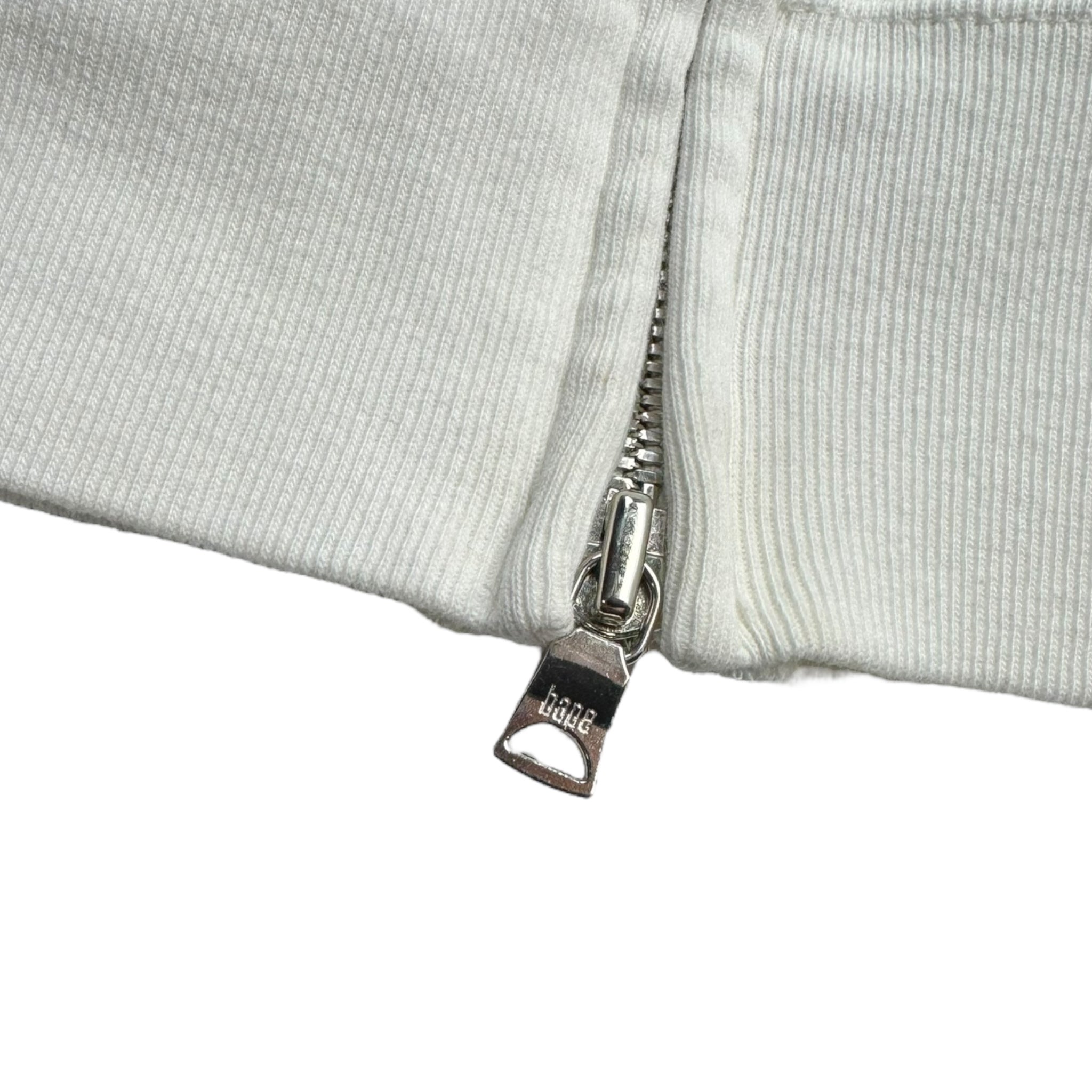 Bape White Tiger Full Zip Hoodie