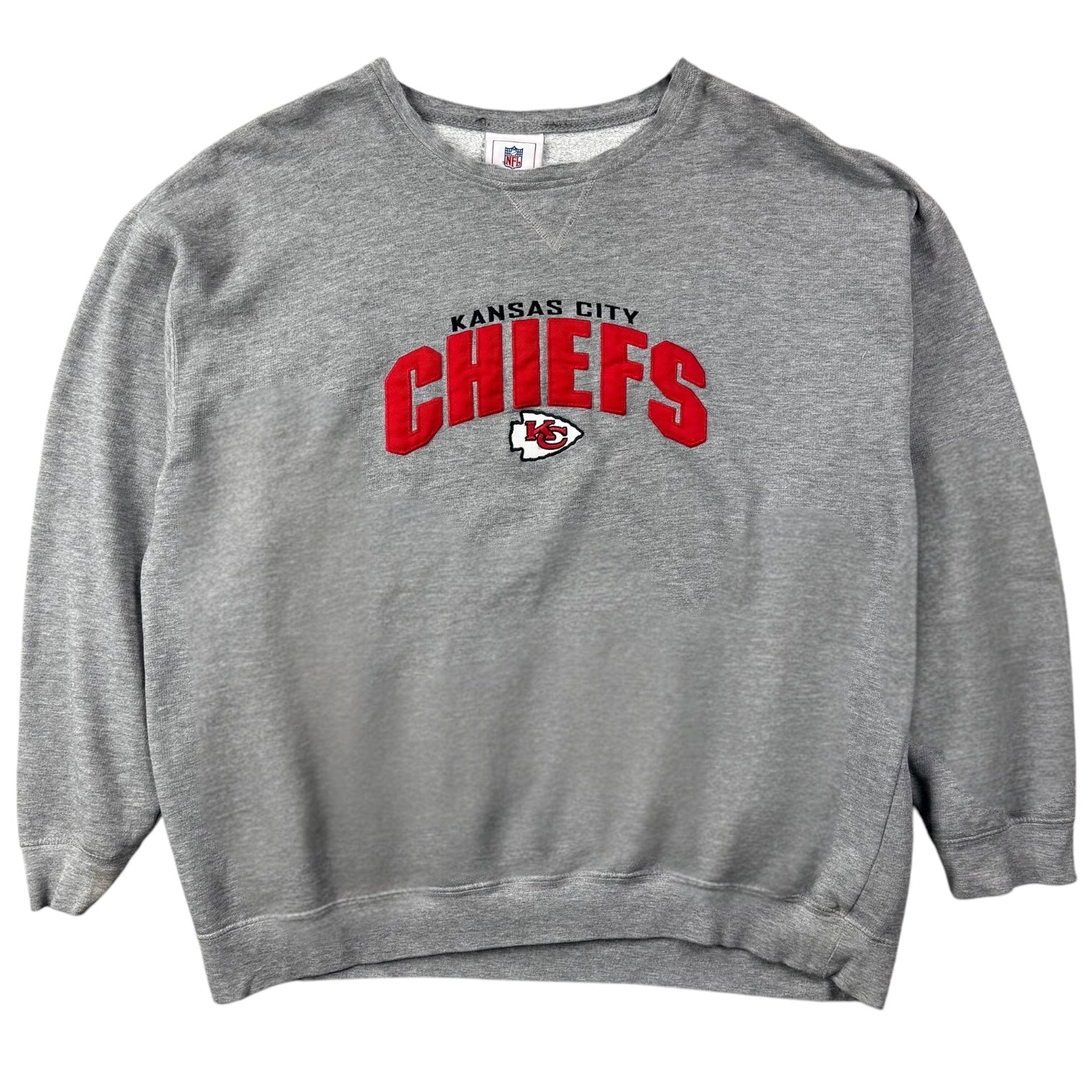 Vintage NFL Kansas City Chiefs Crewneck Grey