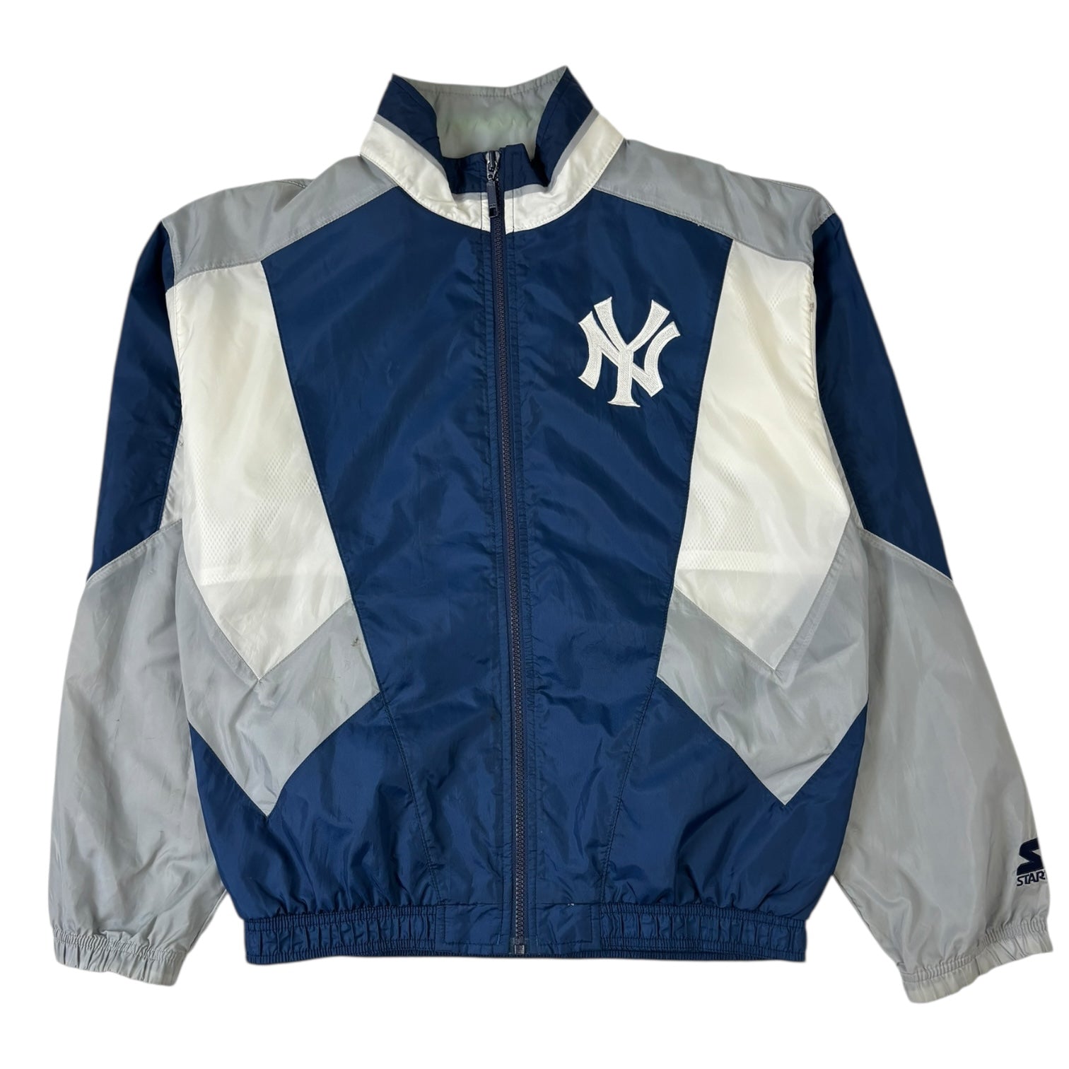 Vintage Starter New York Yankees Windbreaker Navy