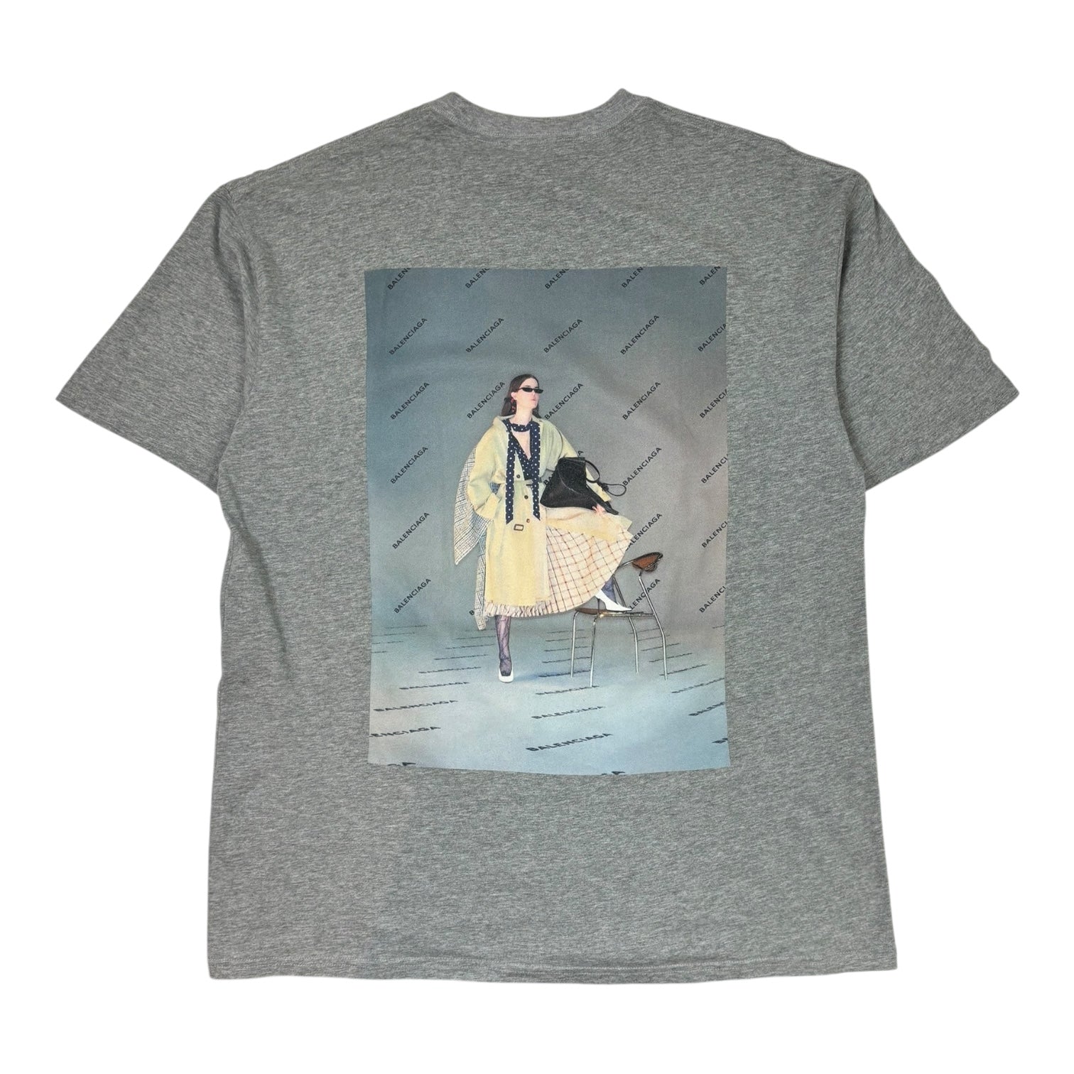 Balenciaga AW17 Photoshoot T-Shirt Grey