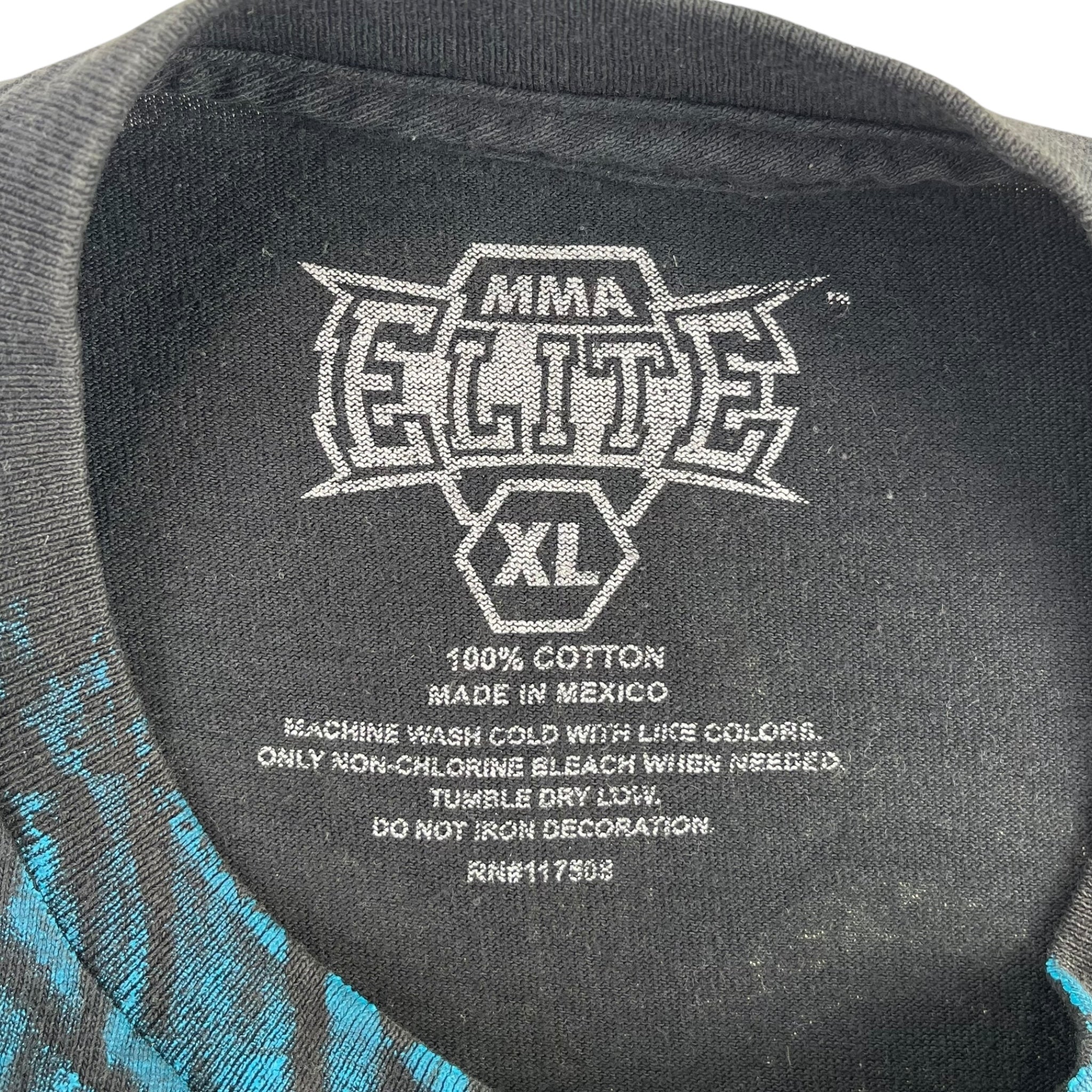 Vintage Y2K MMA Elite Cross T-Shirt