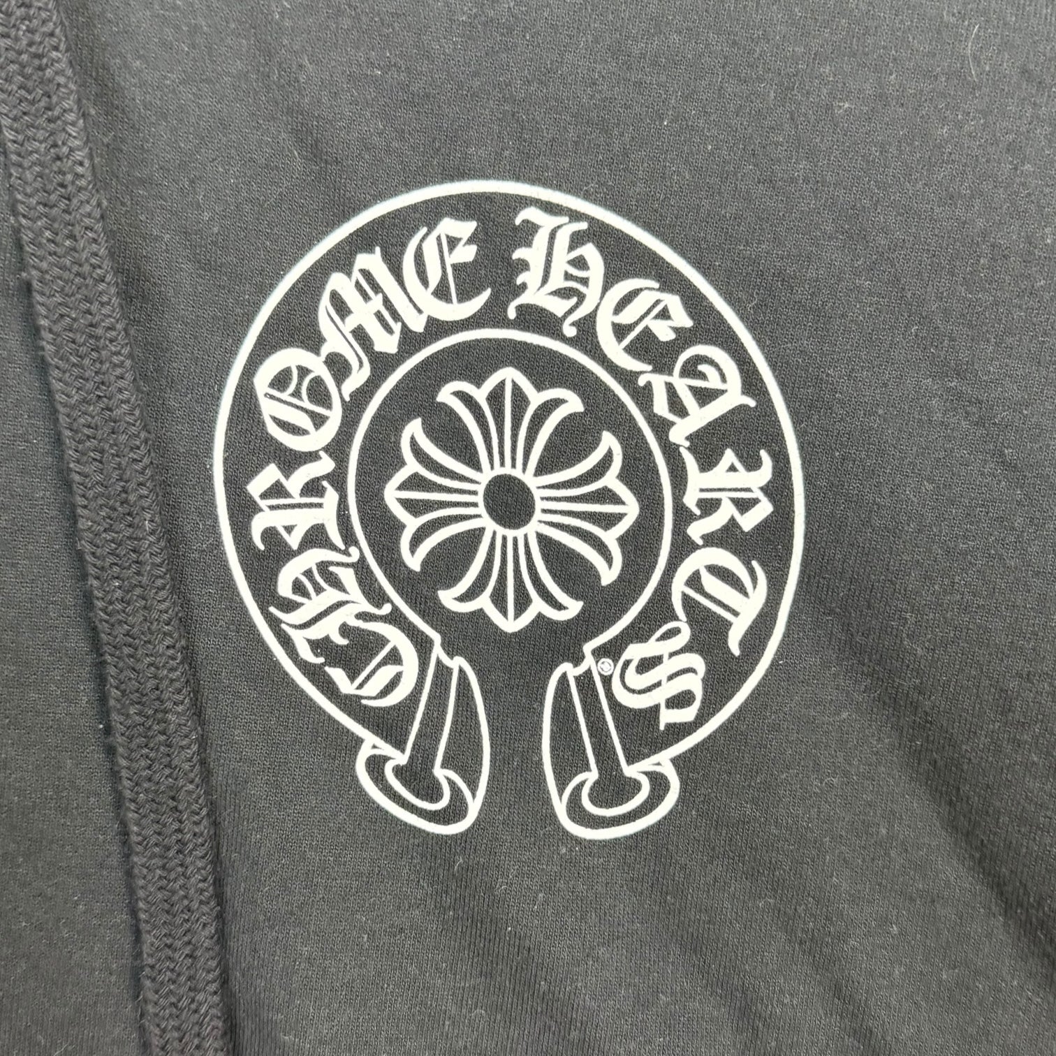 Chrome Hearts Las Vegas Exclusive Zip Up Sweater Black