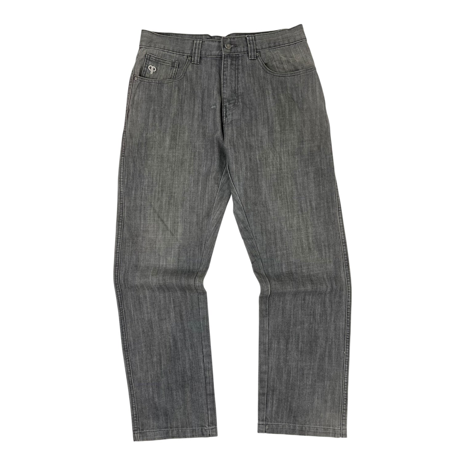 Vintage Y2K Pelle Pelle Baggy Denim Pant Grey