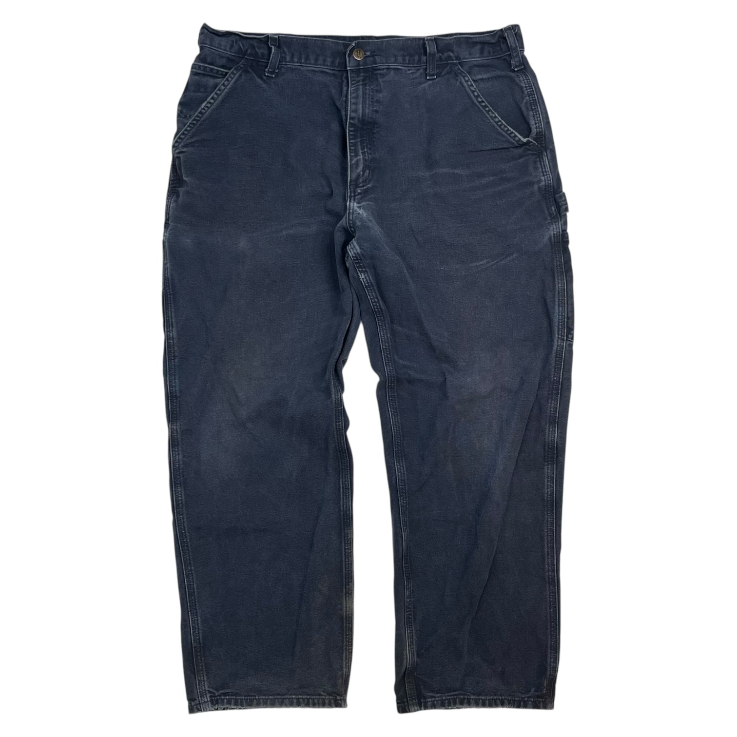 Vintage Carhartt Dungaree Pants Faded Black/Blue