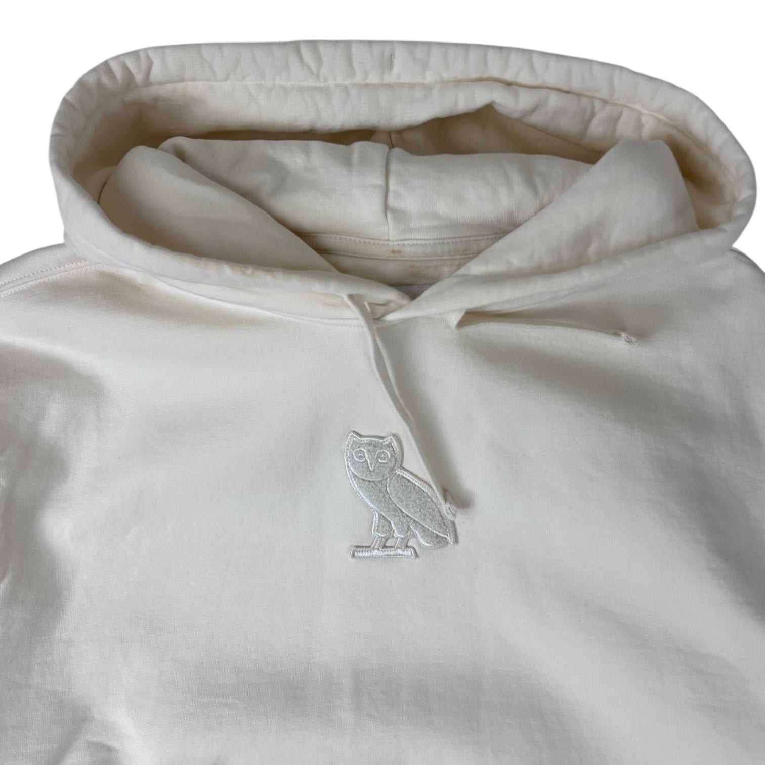 Ovo Big Owl Pullover Hoodie Cream