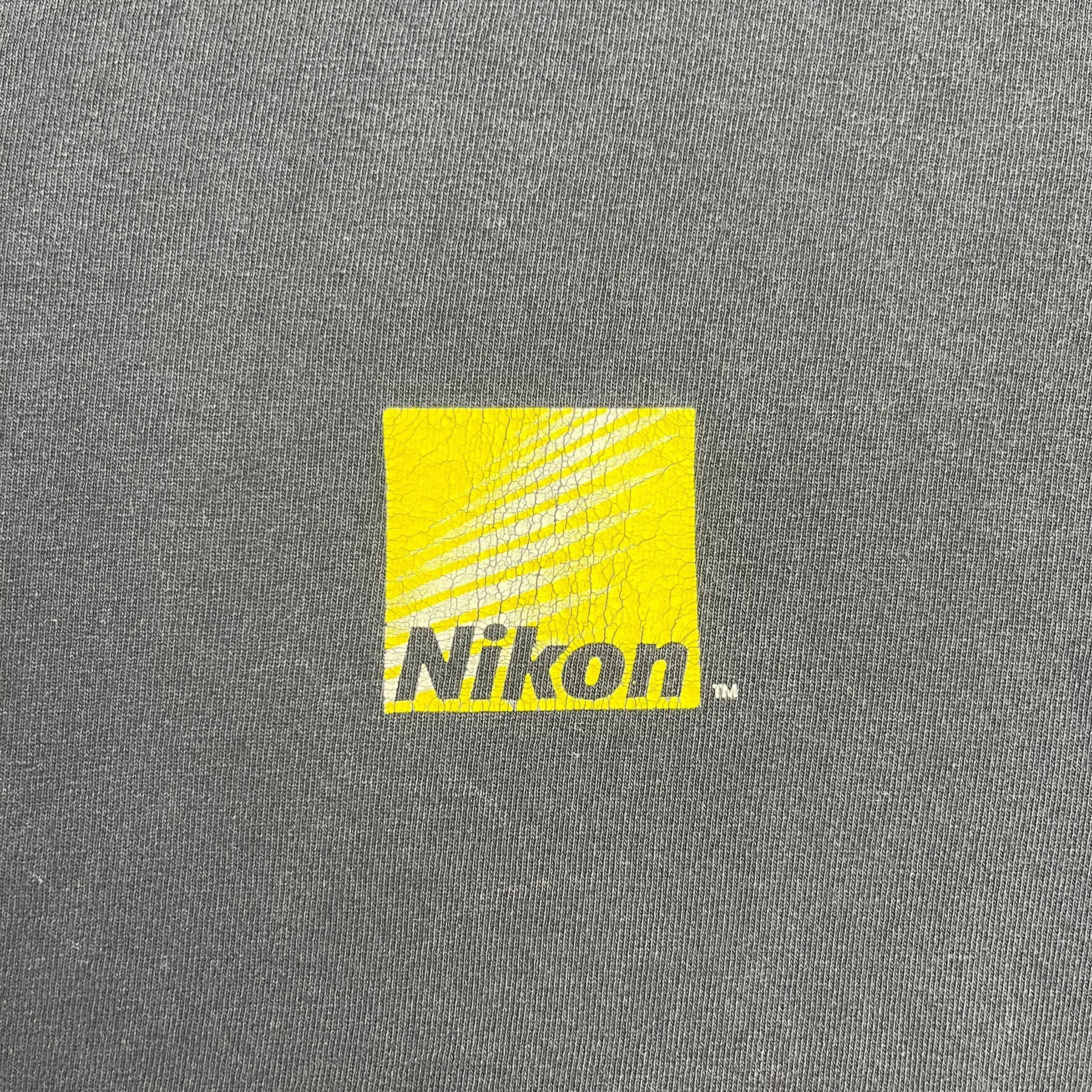 Vintage Nikon Logo Tee Black