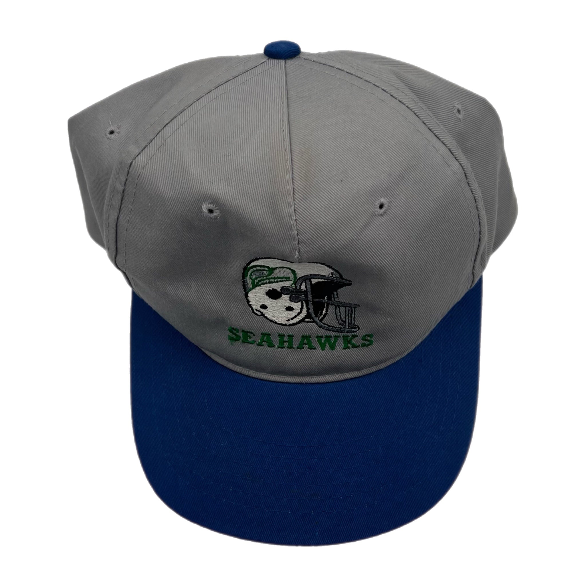 Vintage Seattle Seahawks Hat Grey/Blue