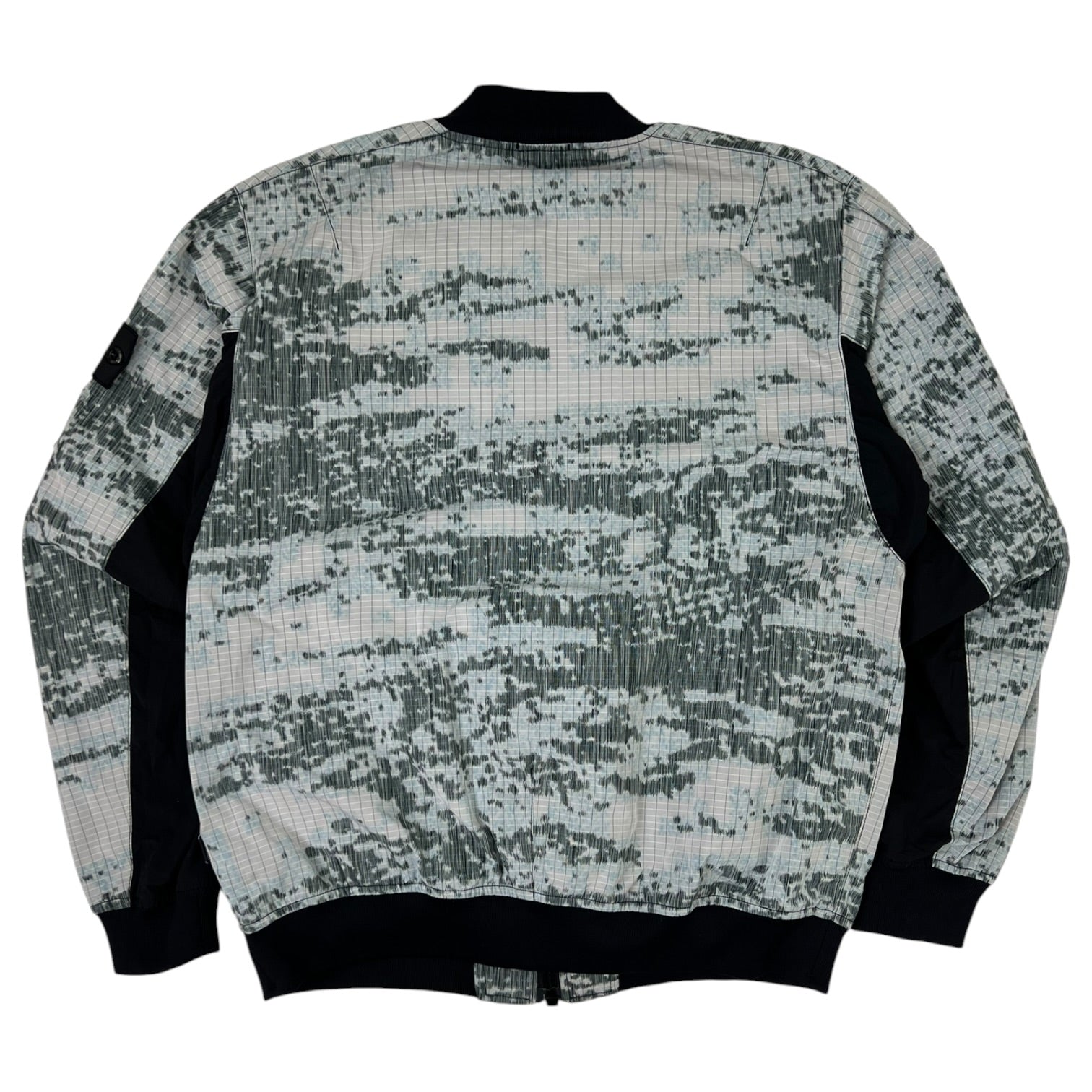 Stone Island Shadow Project DPM Chiné Bomber Jacket Digi Camo Grey
