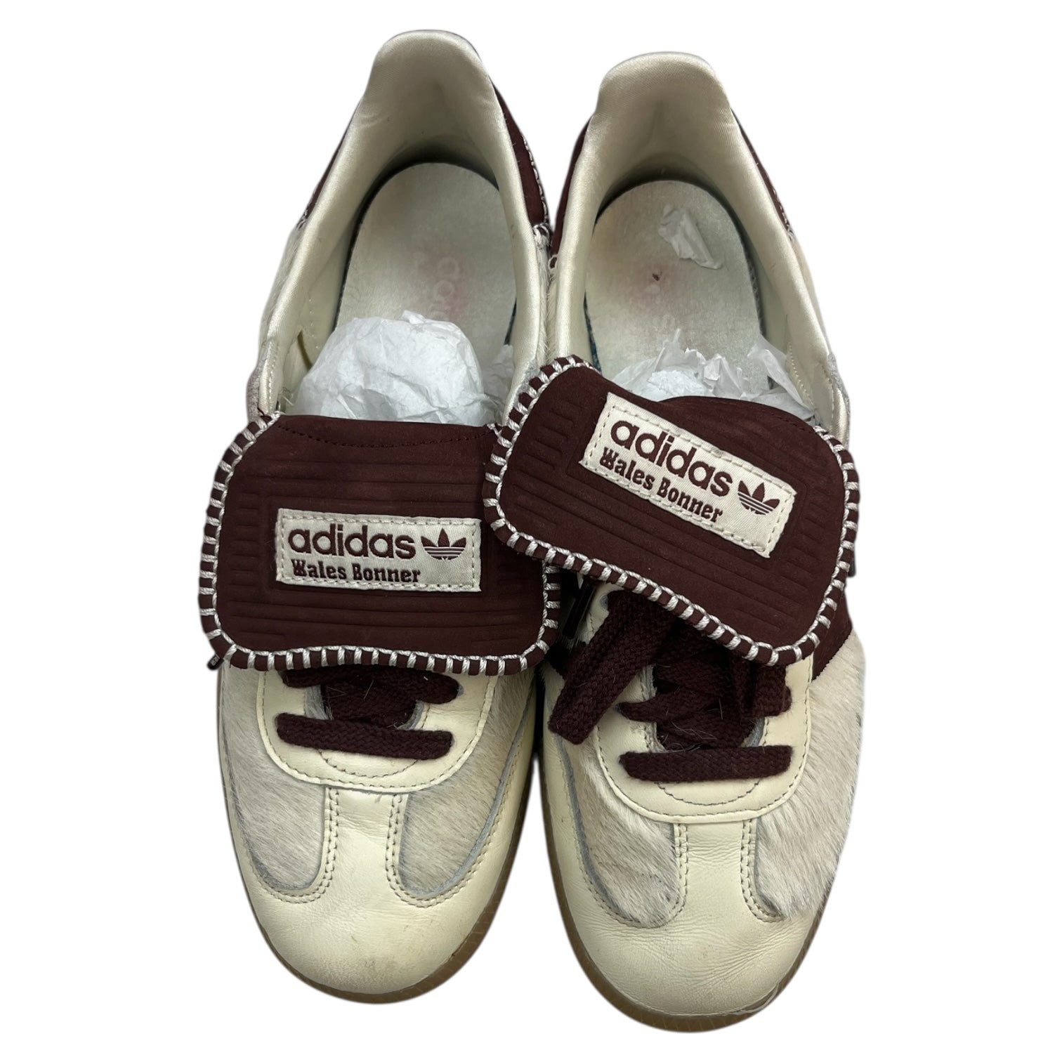 Adidas x Wales Bonner Samba Pony Hair Cream (Used)