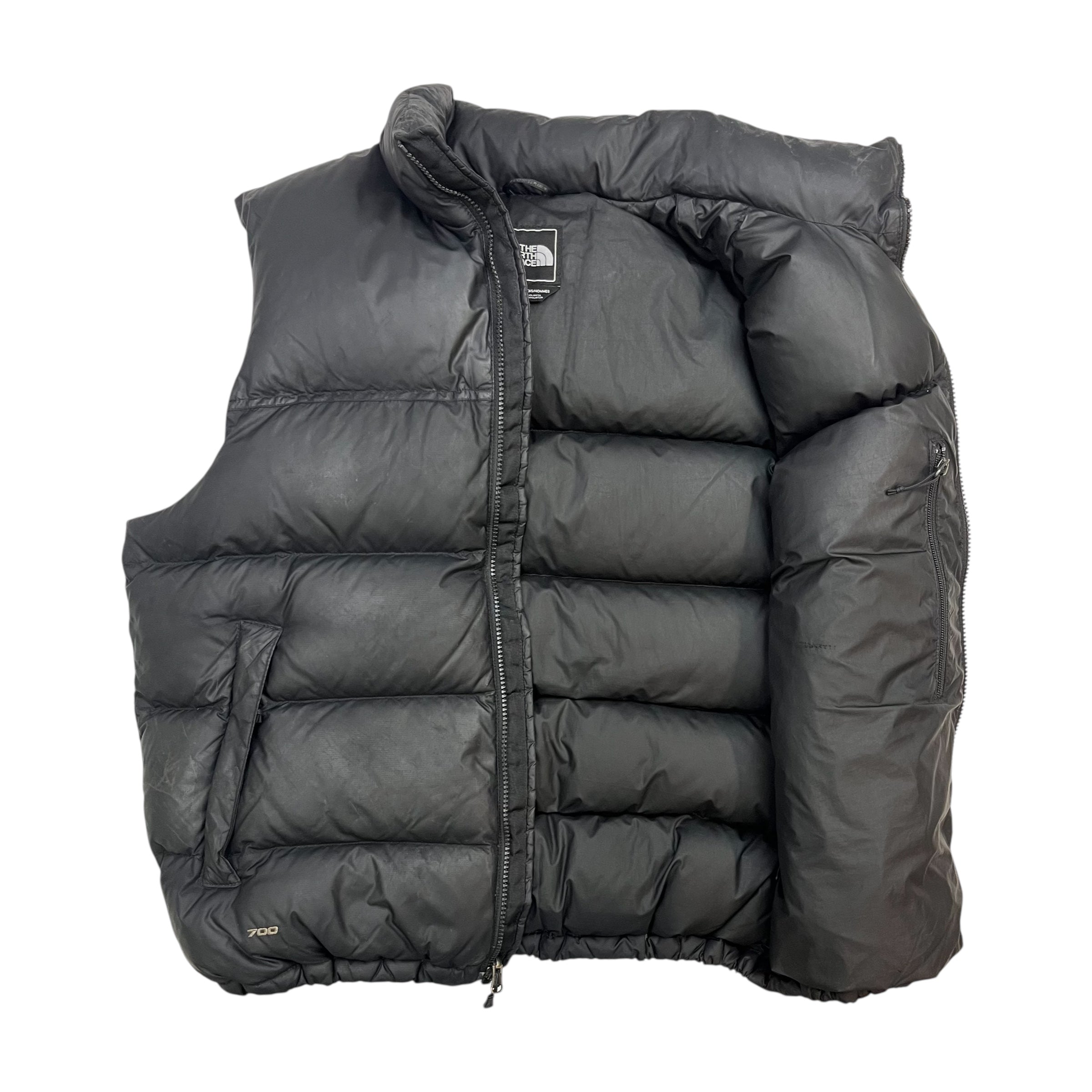 North Face Nuptse 700 Fill Vest Black