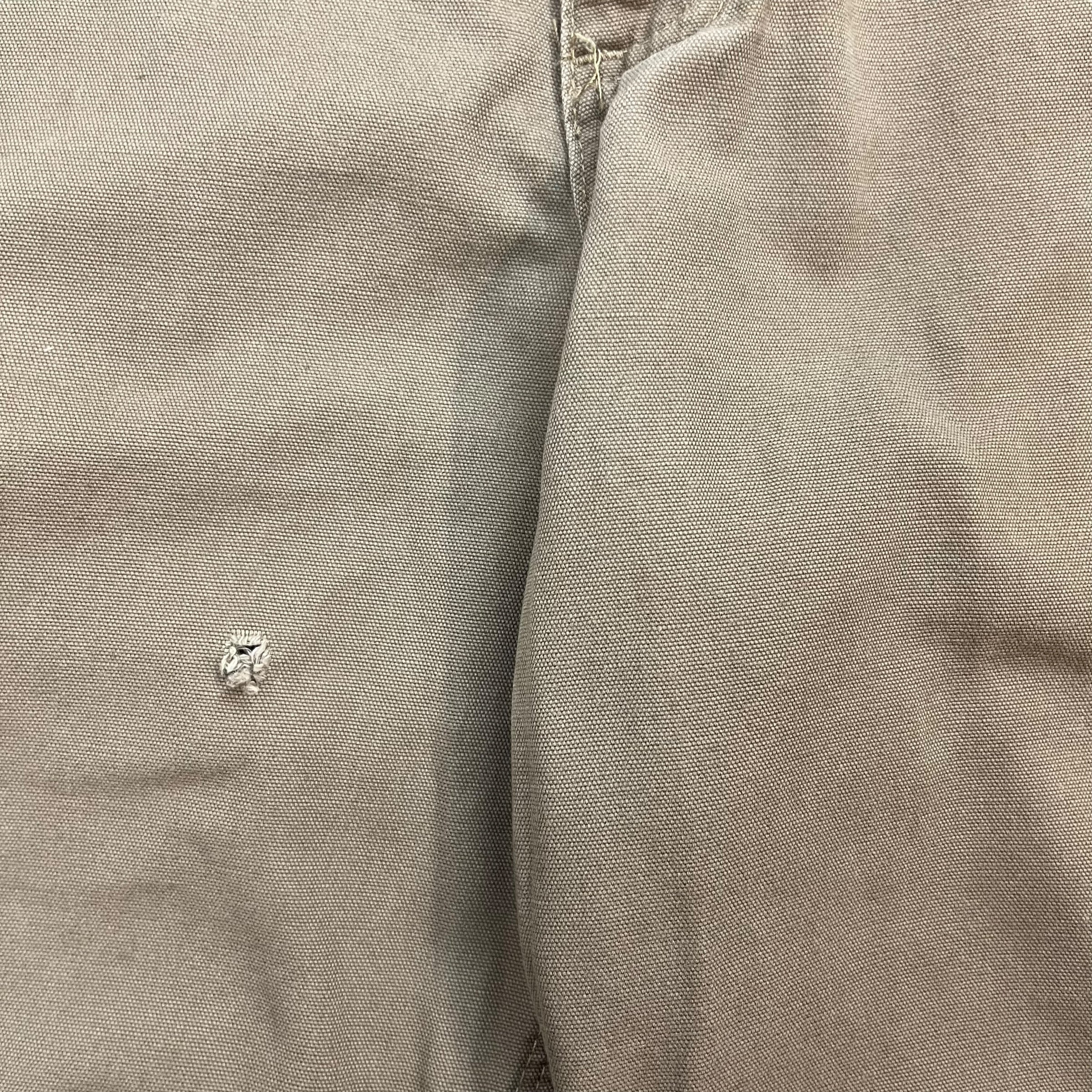 Vintage Carhartt Dungaree Pants Grey Beige