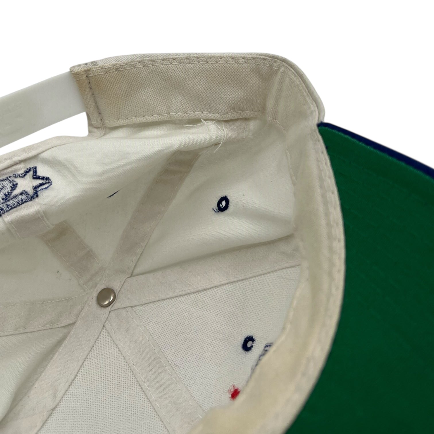 Vintage Oakland Athletics Snapback Hat White