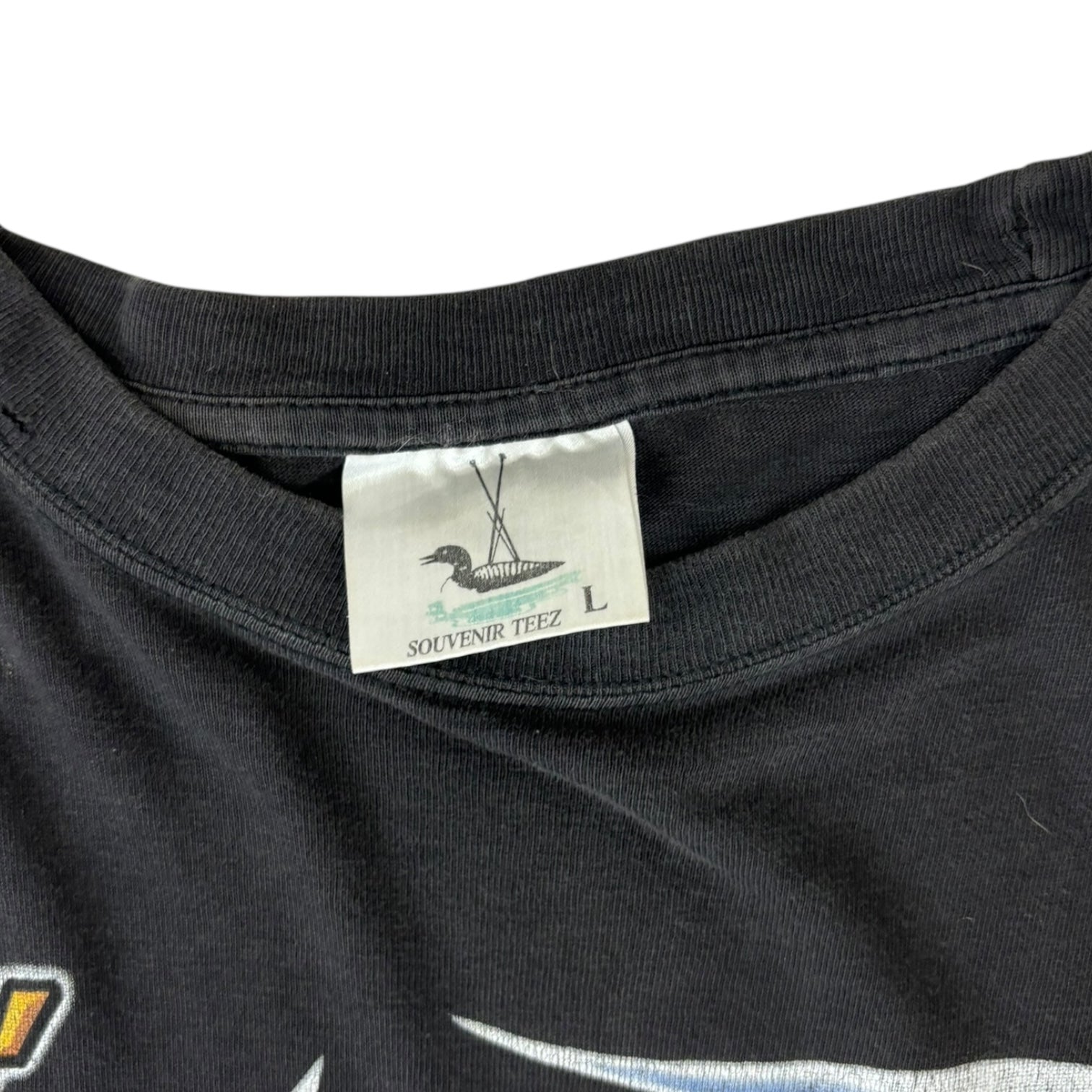 Vintage 2000 WWF Racing “The Rock” T-Shirt Black