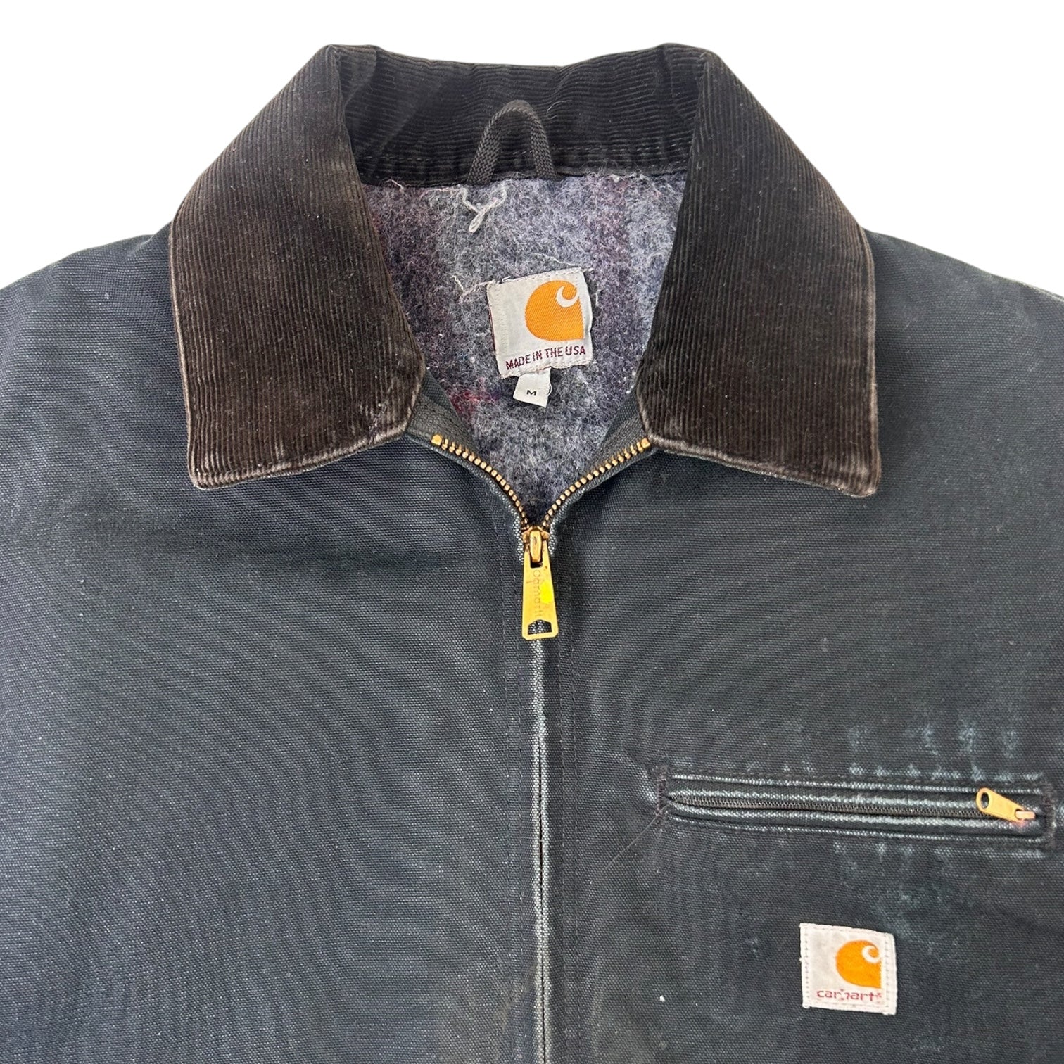 Vintage Carhartt Detroit Jacket Black