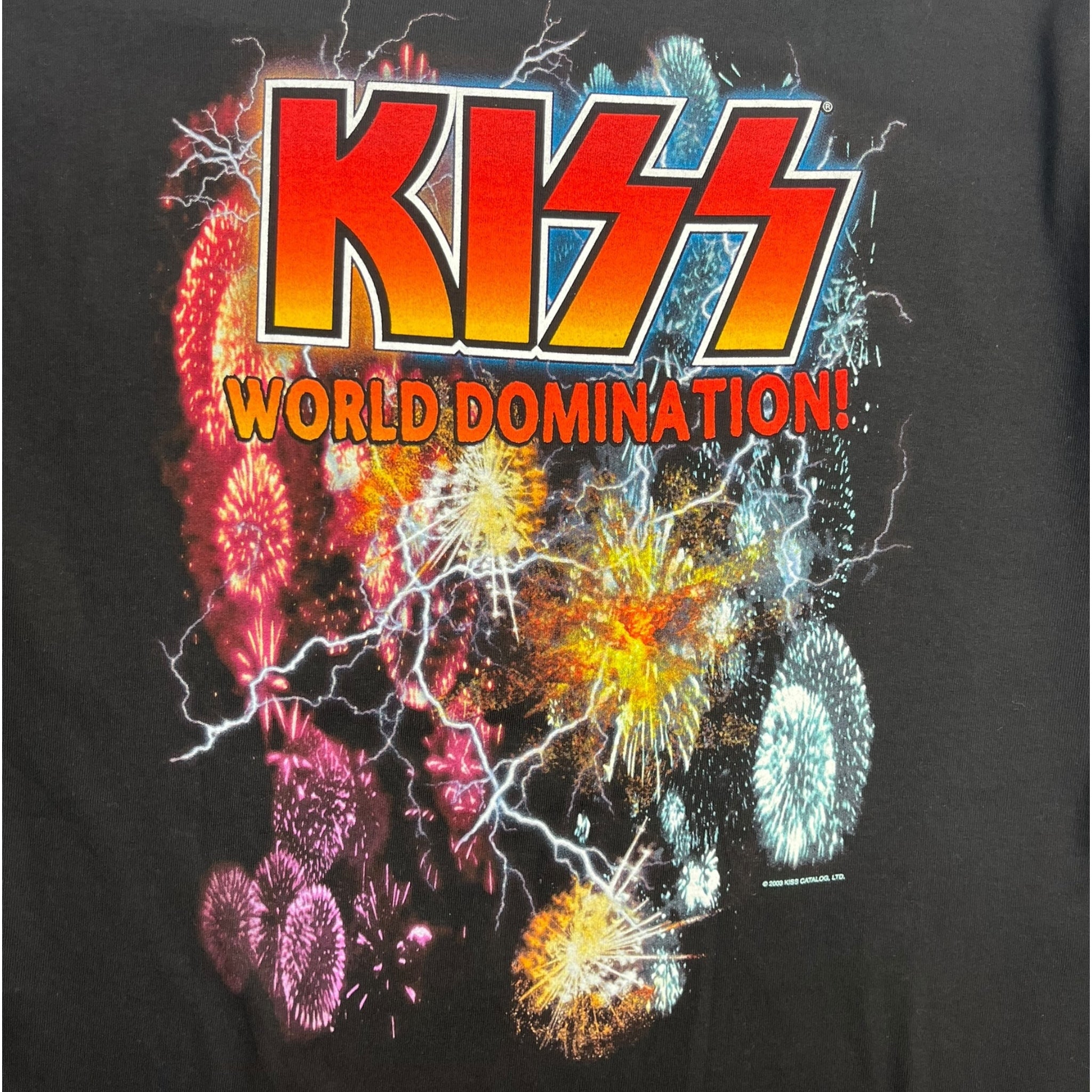 2003 Kiss World Domination T-Shirt