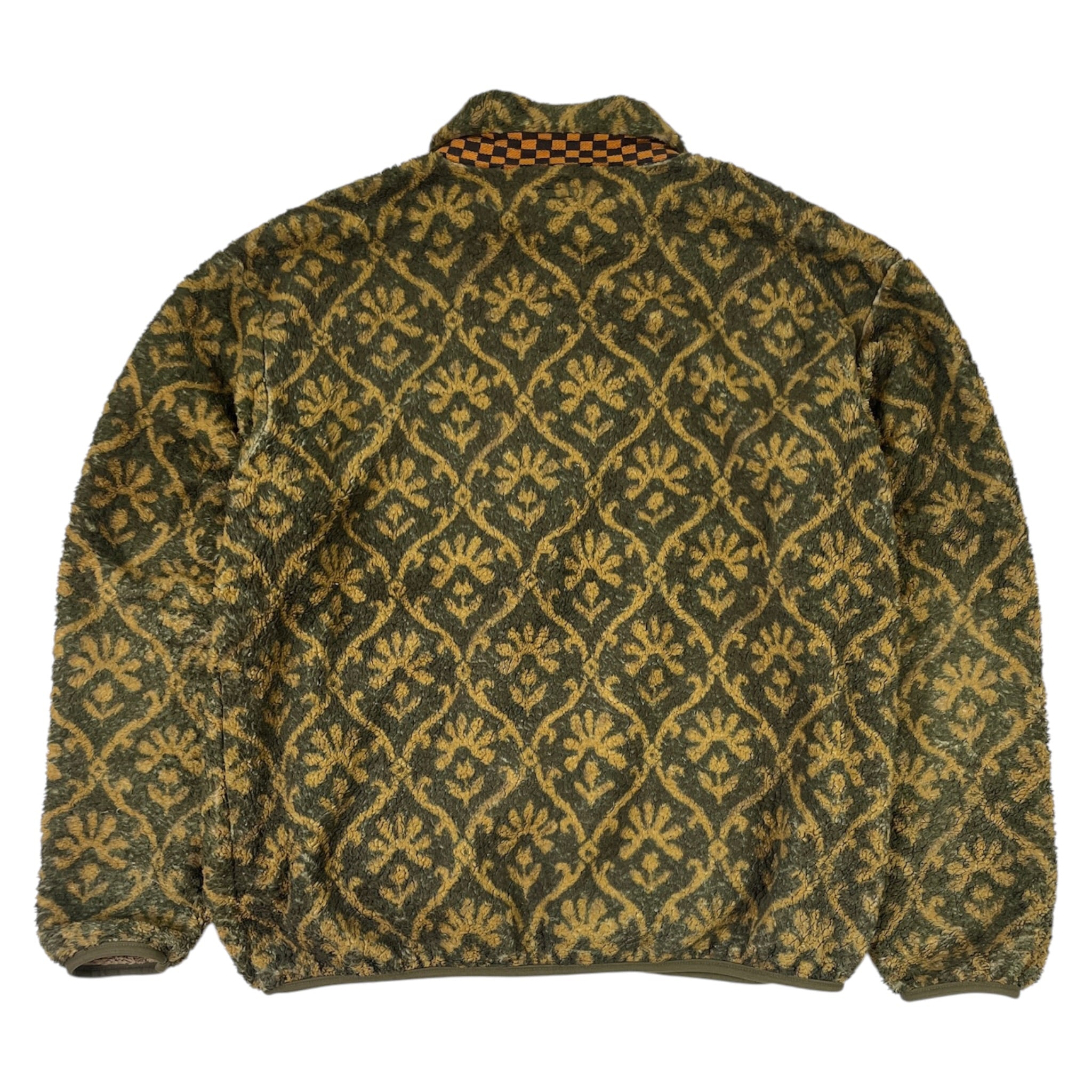 Kapital Yosemite Arabesque Fleece Zip Green