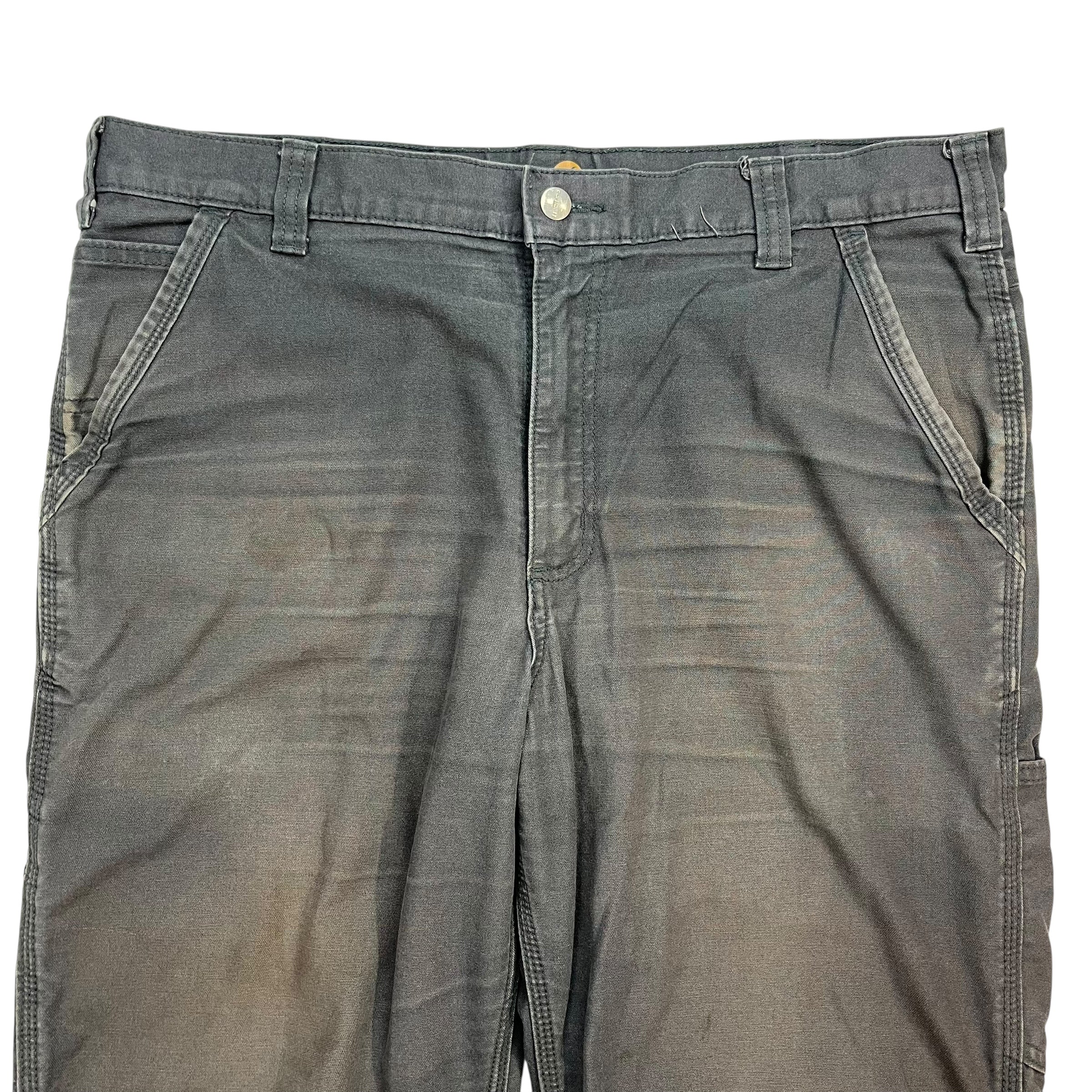 Vintage Carhartt Dungaree Pants Dark Grey