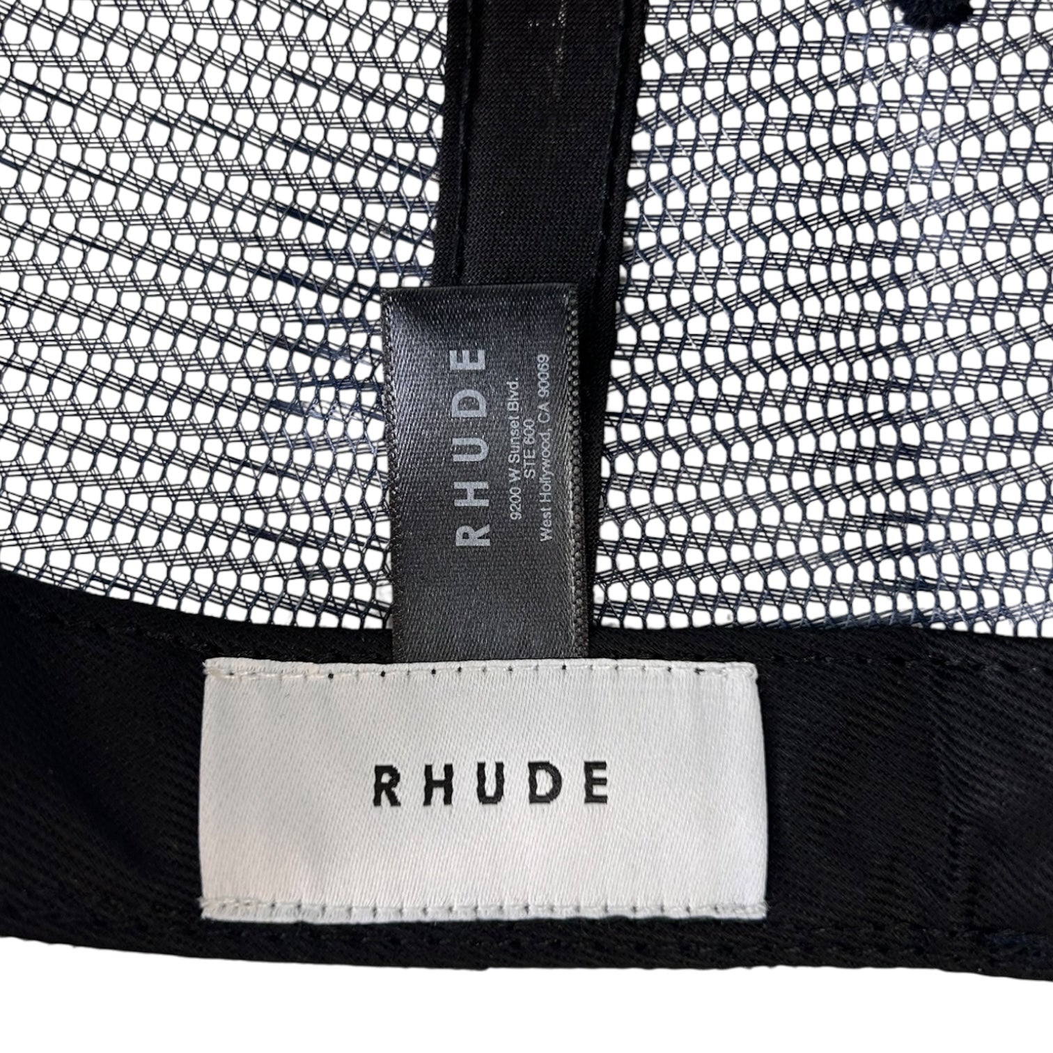 Rhude Cellier Trucker Hat Navy
