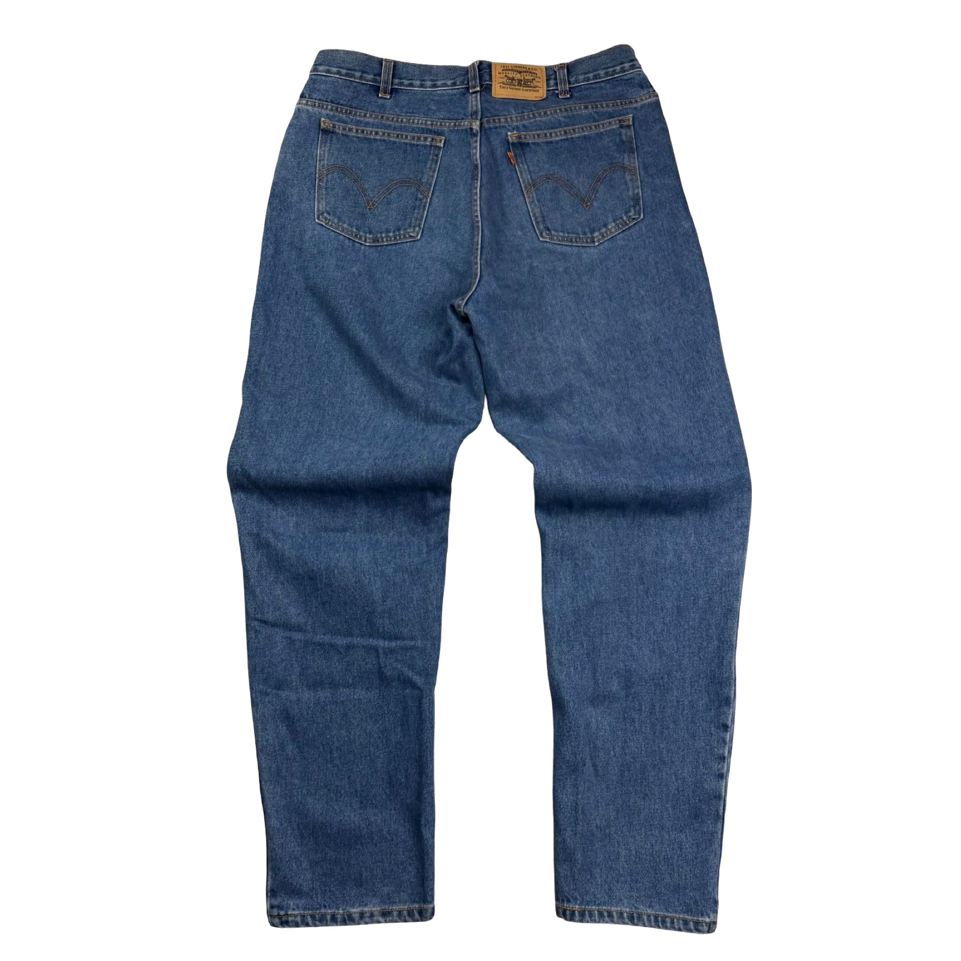 Vintage Levi’s Dark Wash Orange Tab Denim Jeans Blue