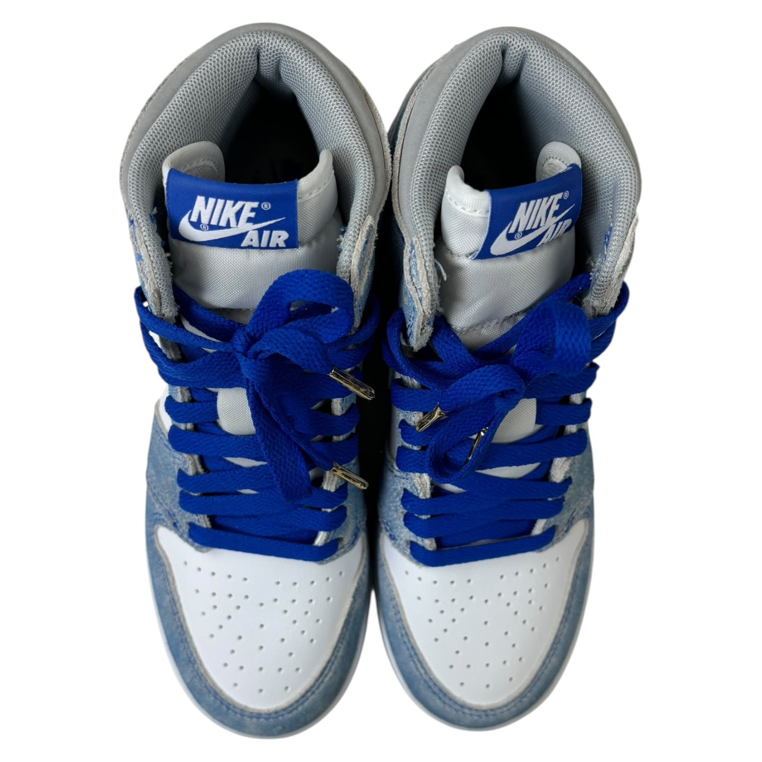 Jordan 1 Retro High Hyper Royal Smoke Grey (GS) (Used)