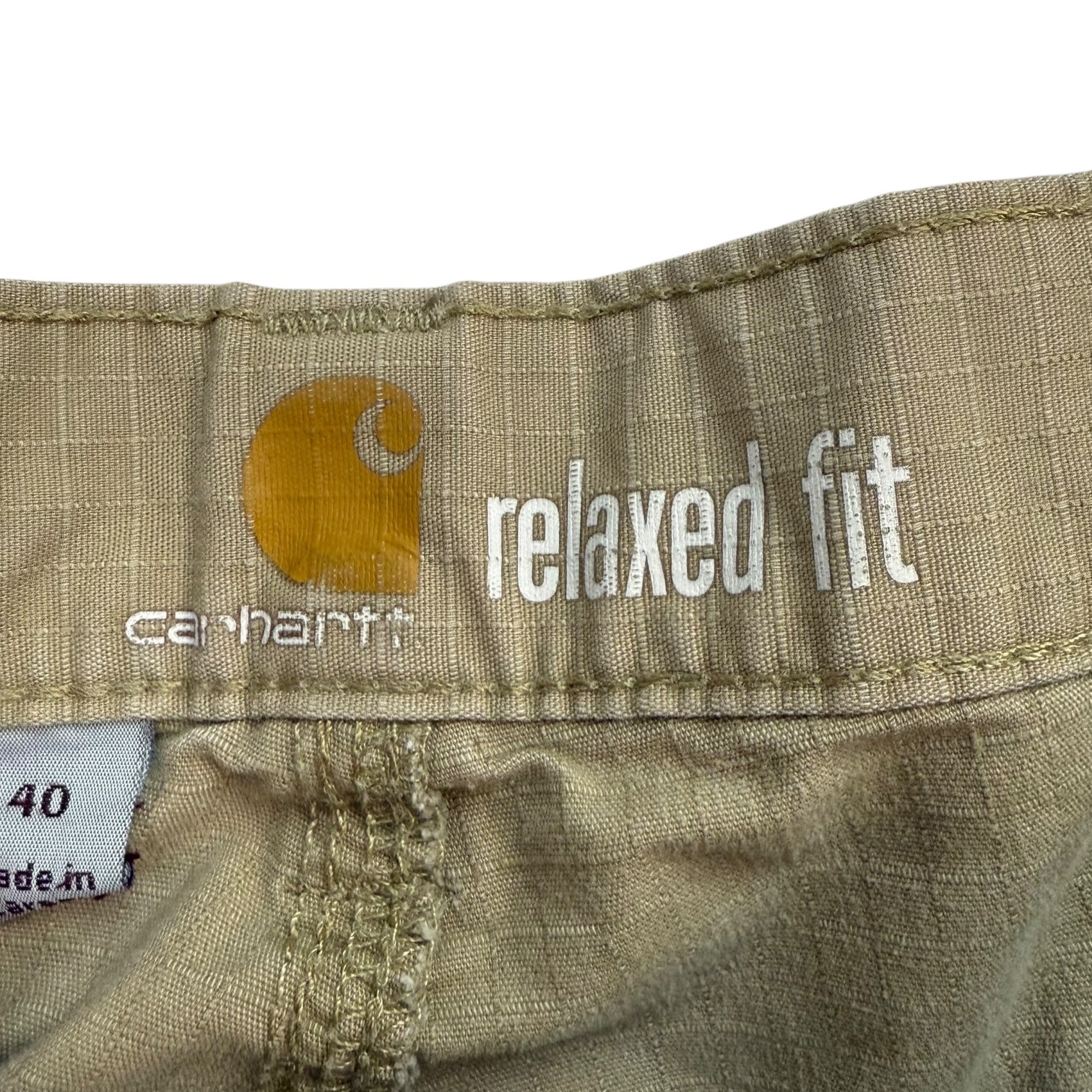 Vintage Carhartt Relaxed Fit Shorts Tan