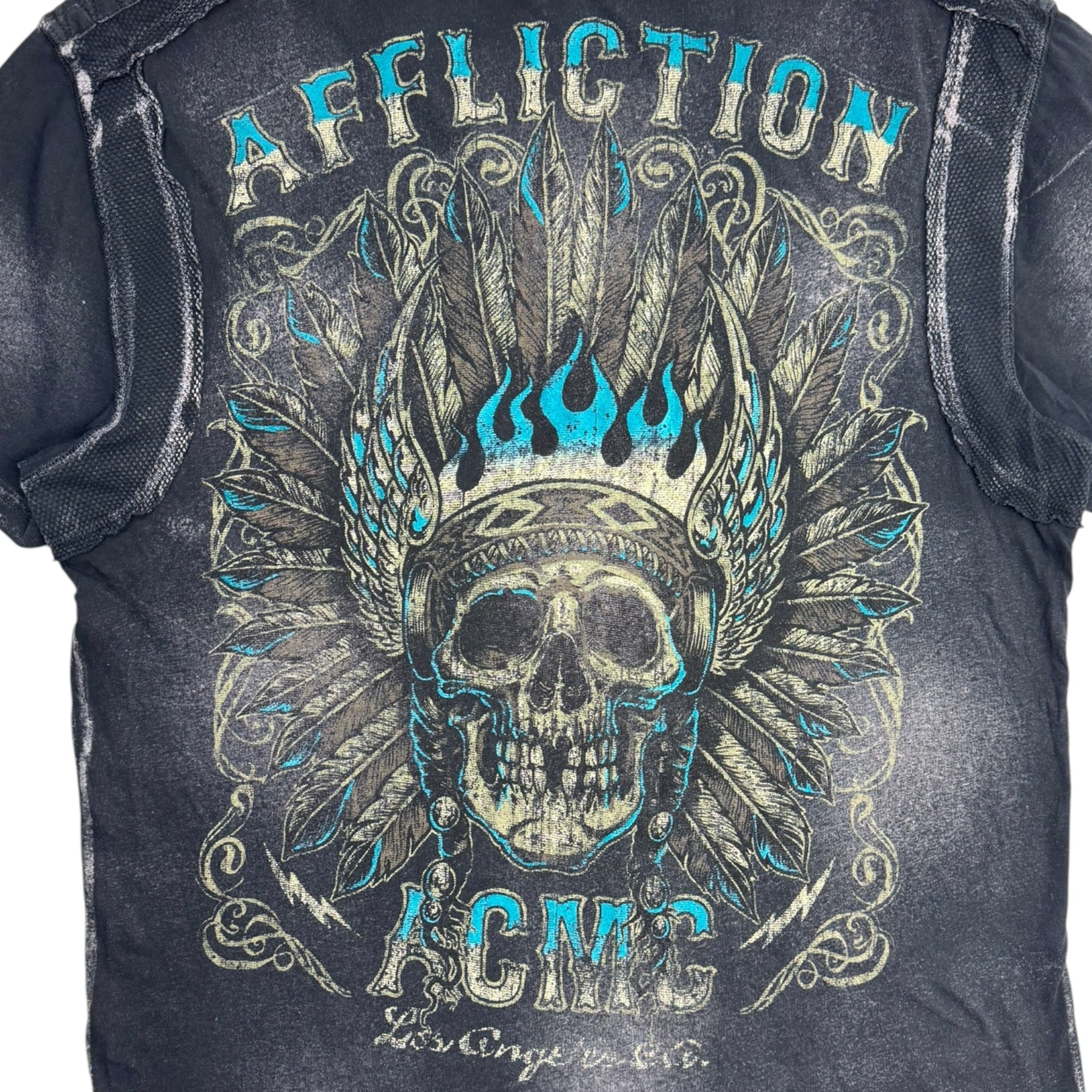 Y2K Affliction “Live Fast” Los Angeles CA T-Shirt