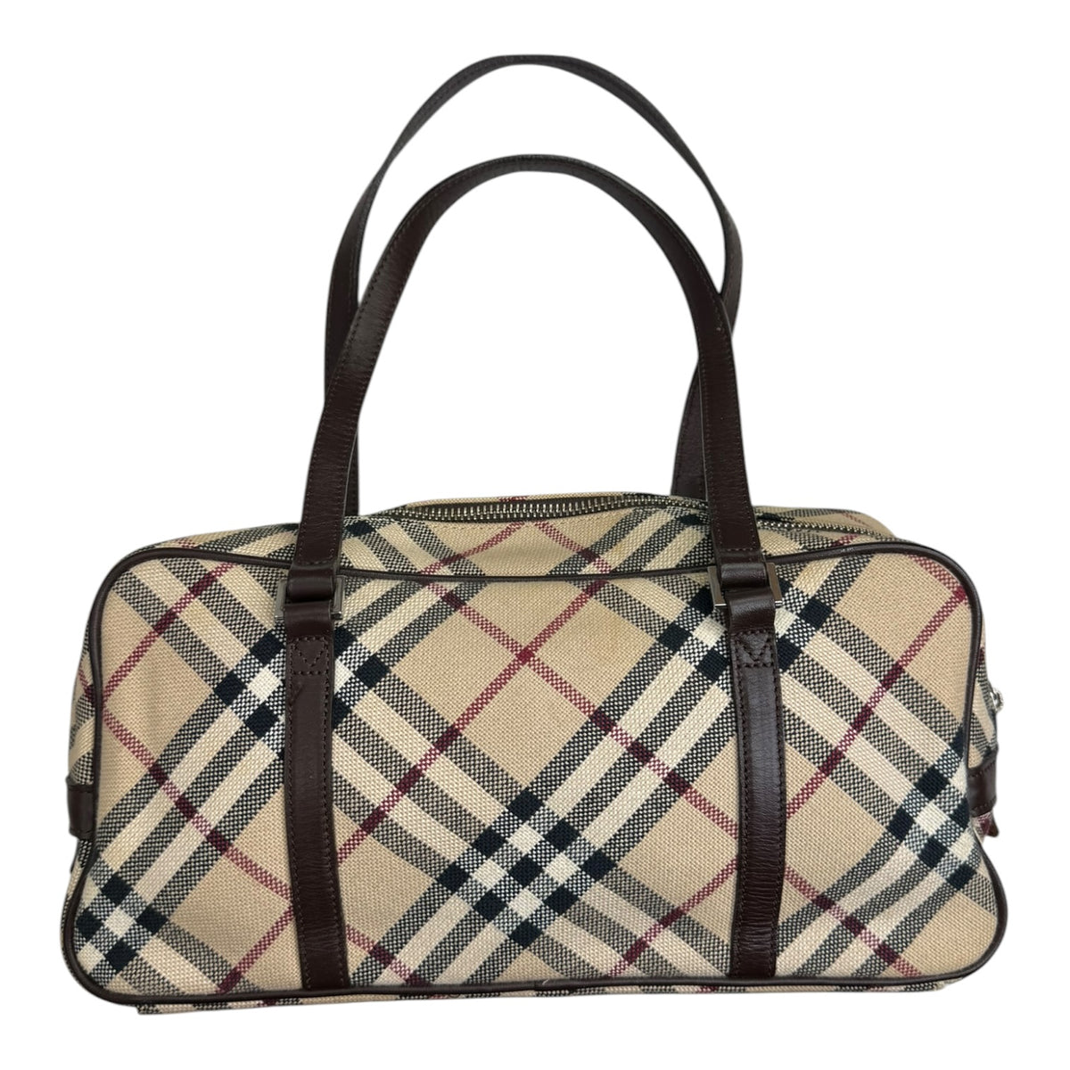 Vintage Burberry Blue Label Nova Check Tote Bag