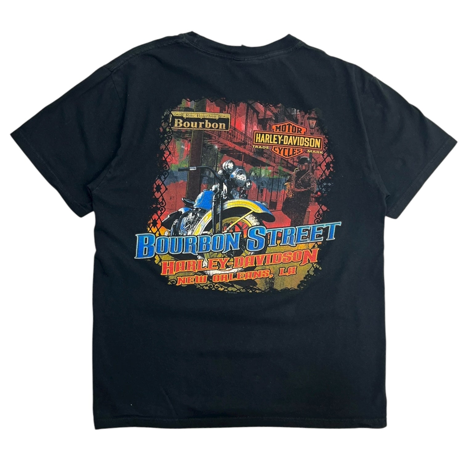 Harley Davidson Bourbon Street New Orleans T-Shirt