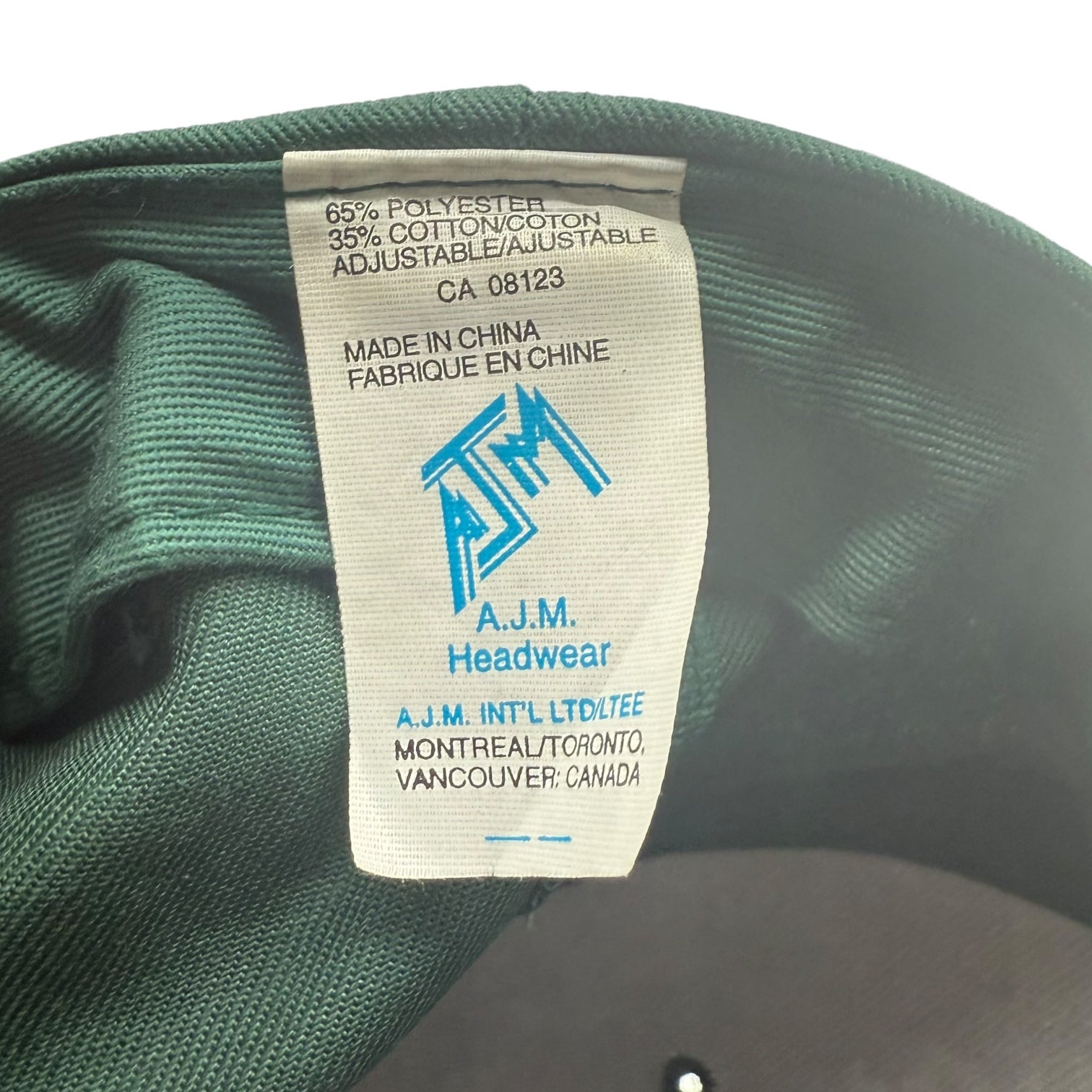 Vintage Jaguar Hat Green