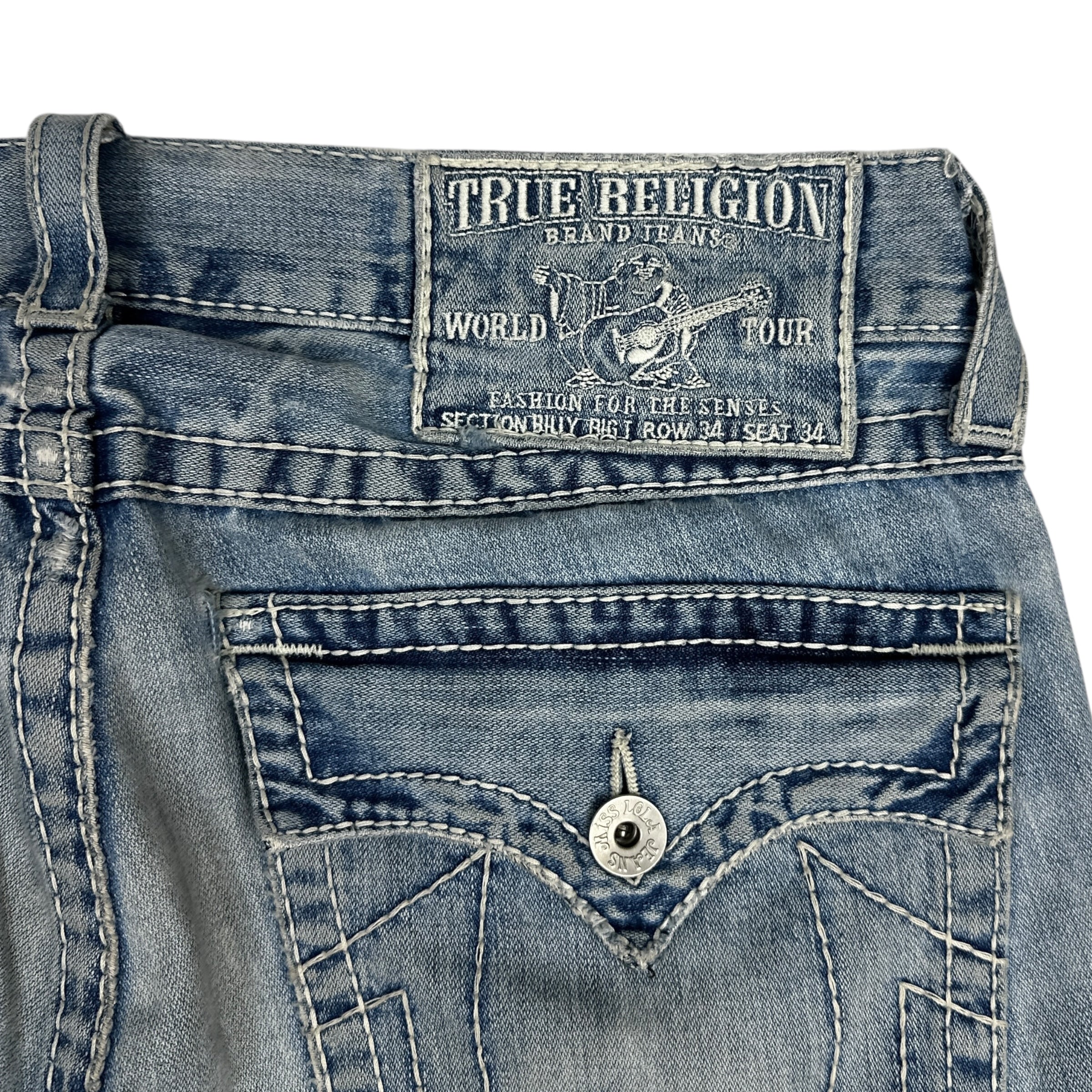 Vintage True Religion Billy Big-T Flared Denim