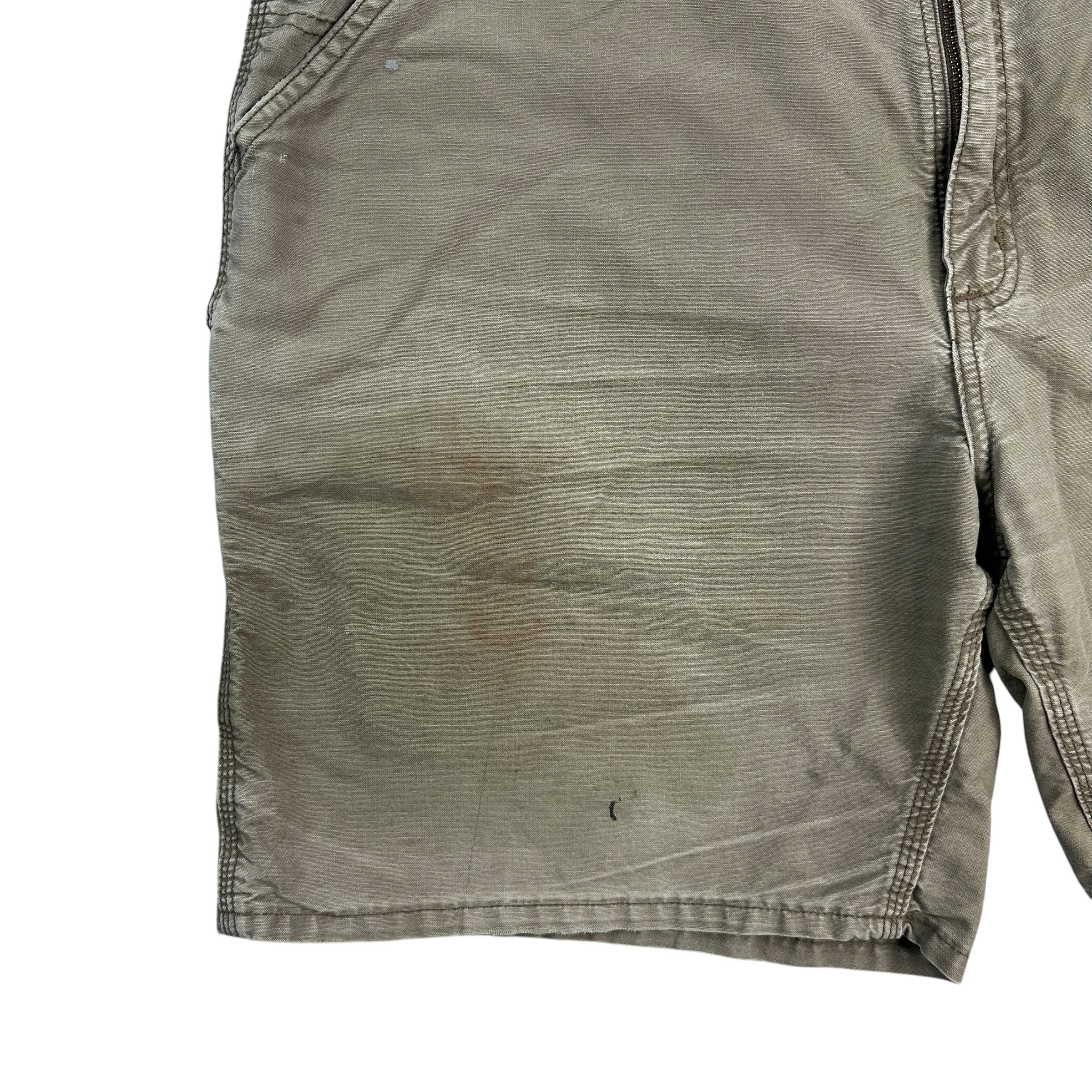 Vintage Carhartt Cargo Shorts Taupe
