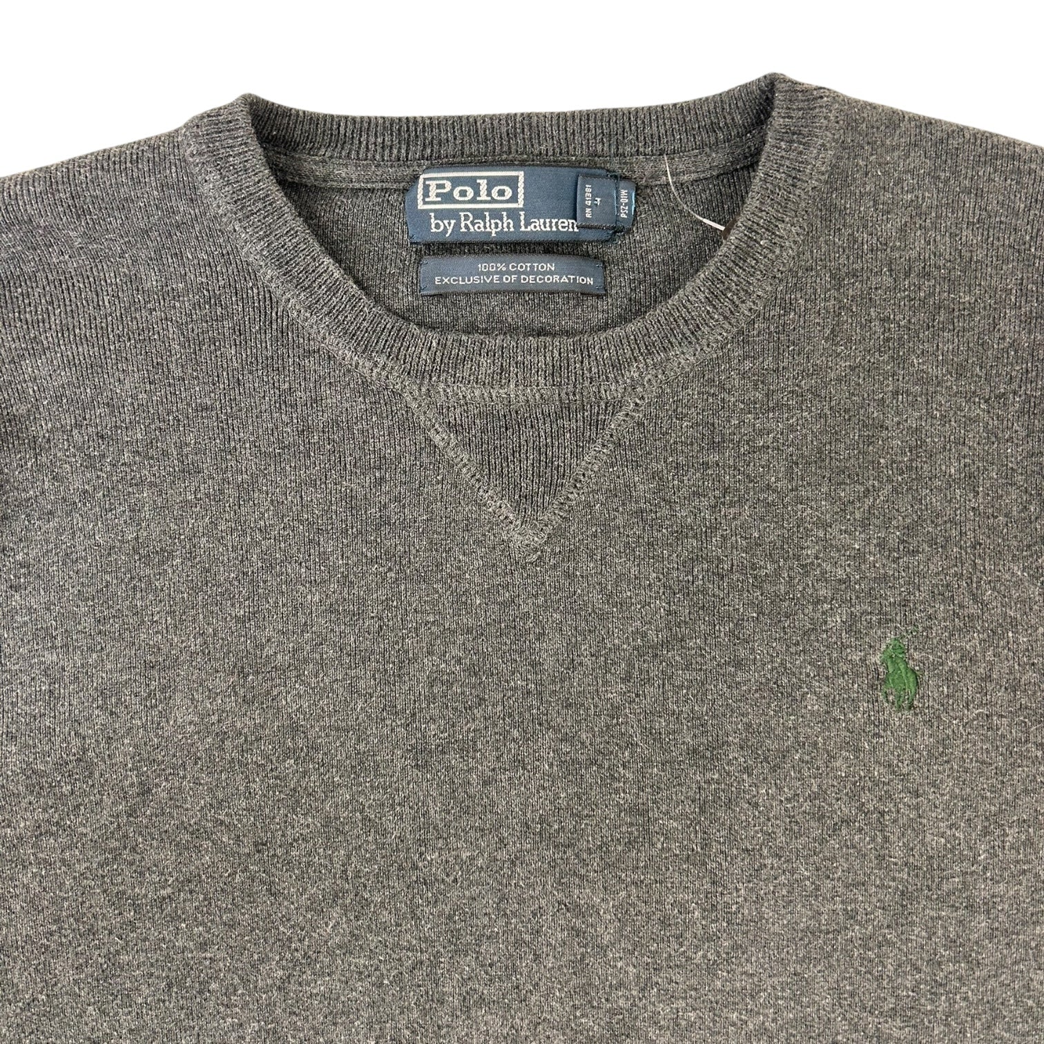Vintage Polo Ralph Lauren Crewneck Grey