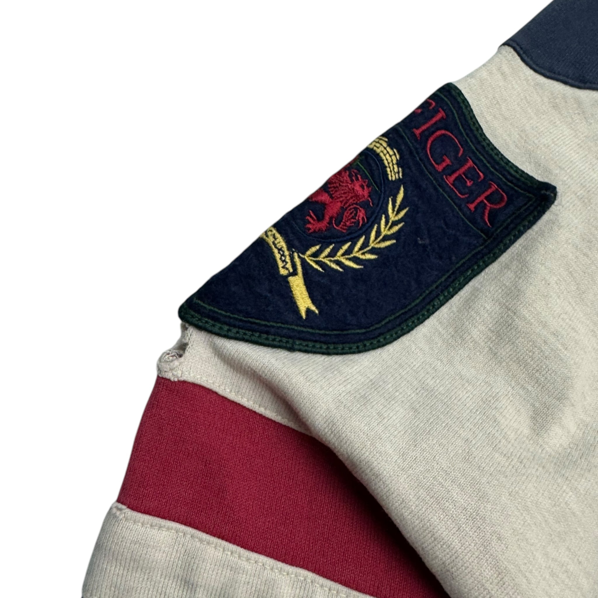 Vintage Tommy Hilfiger Hockey Jersey Felt Logo