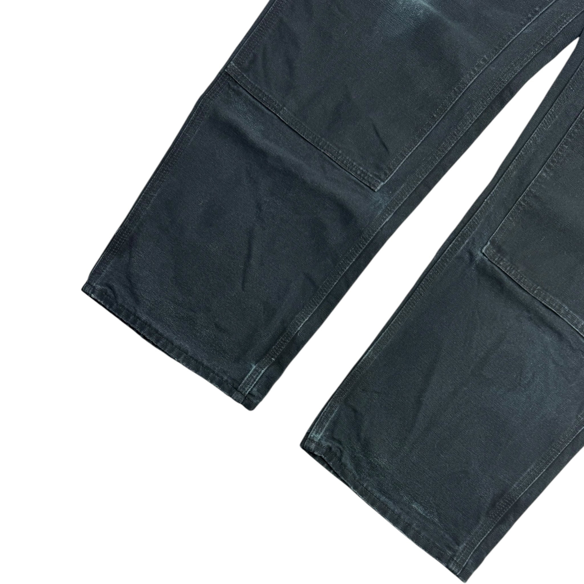 Vintage Carhartt Double Knee Bottoms Distressed Black