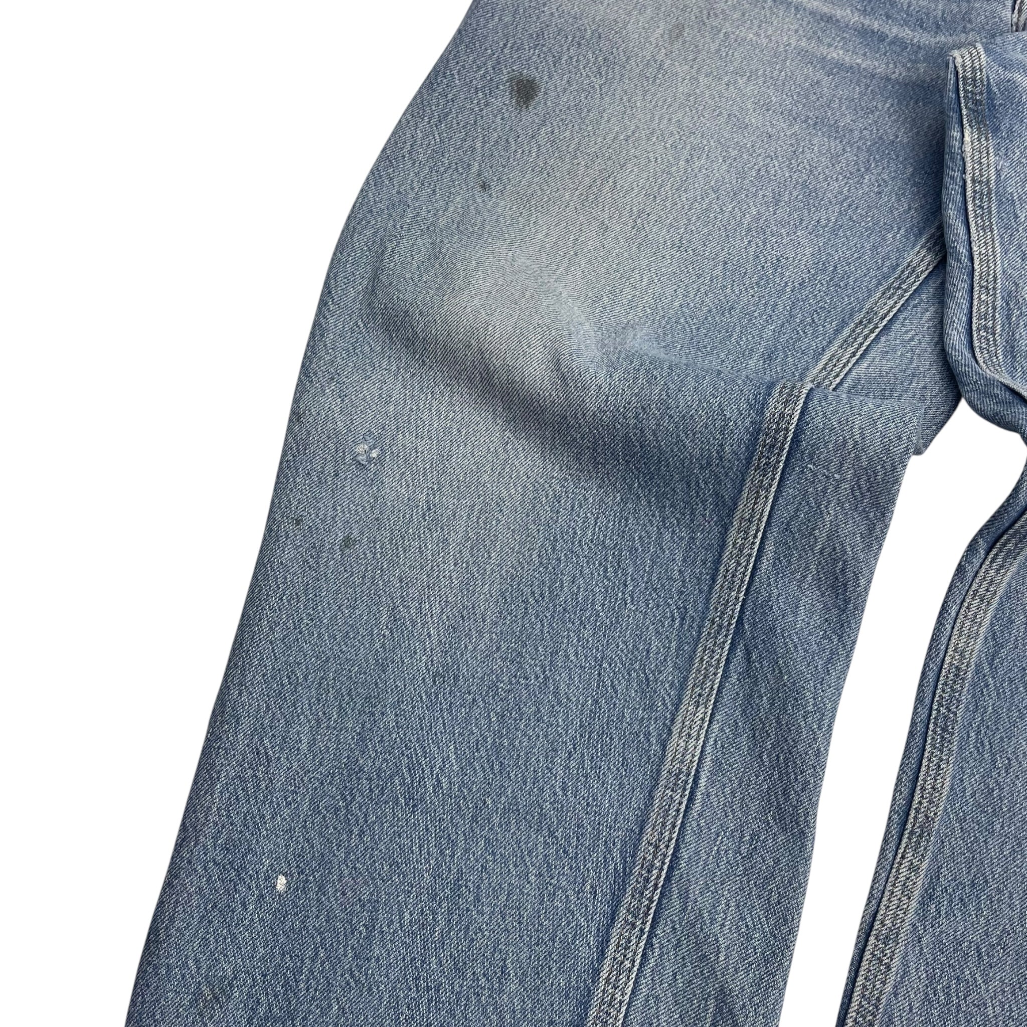Vintage Carhartt B137 Worn in Blue Jean
