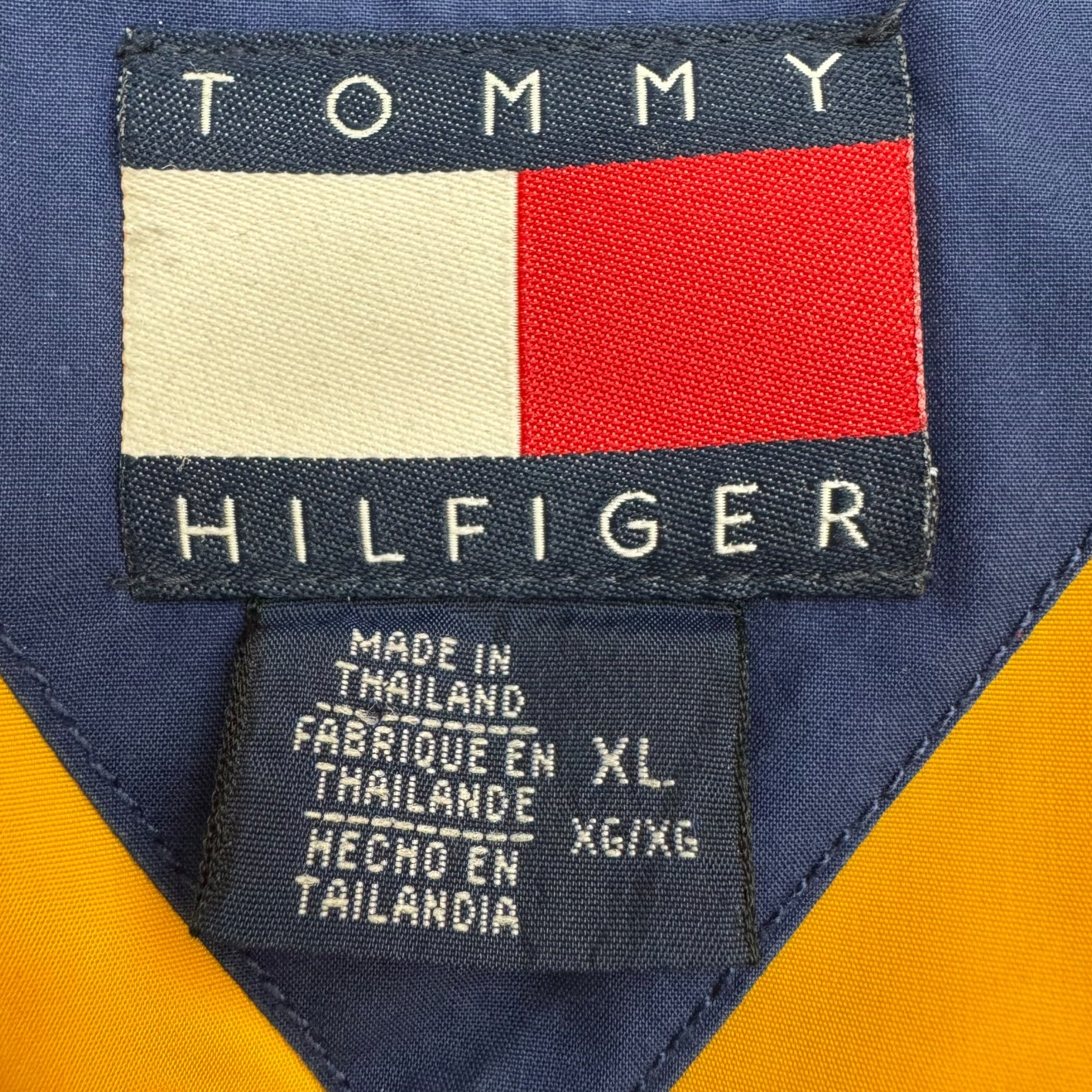 Vintage Tommy Hilfiger Down Puffer Jacket Blue