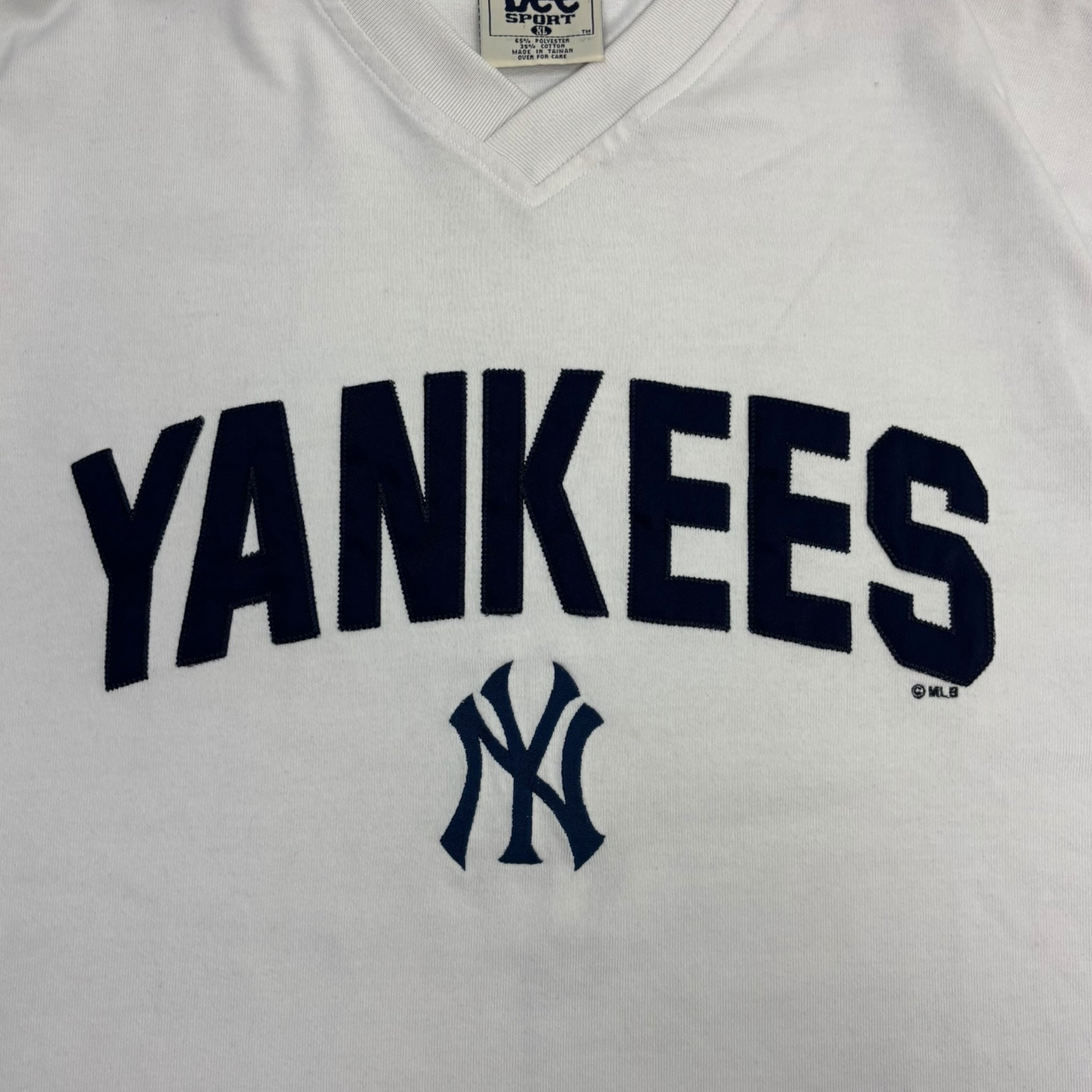 Lee Sports New York Yankees Oversized T-Shirt White