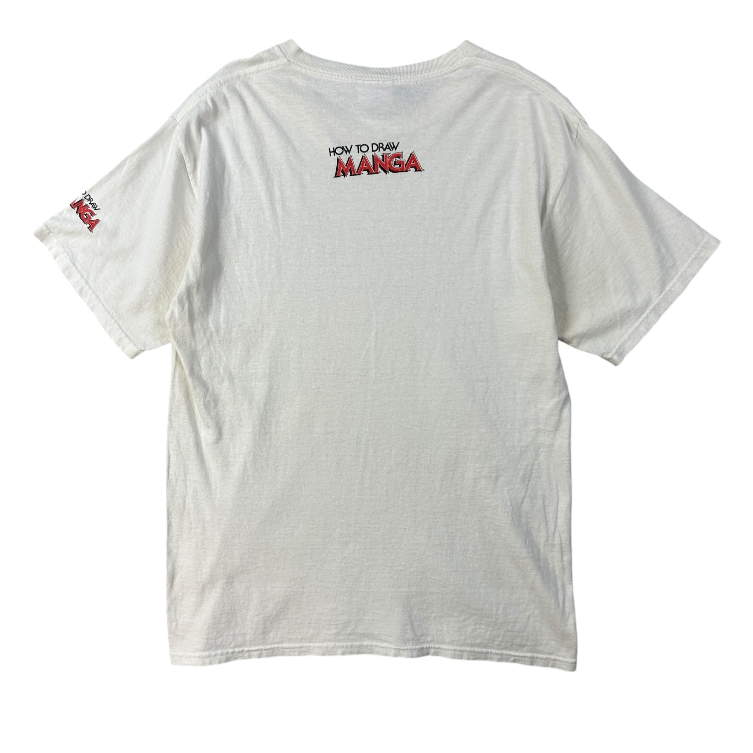Vintage “How To Draw Manga” Anime Tee White