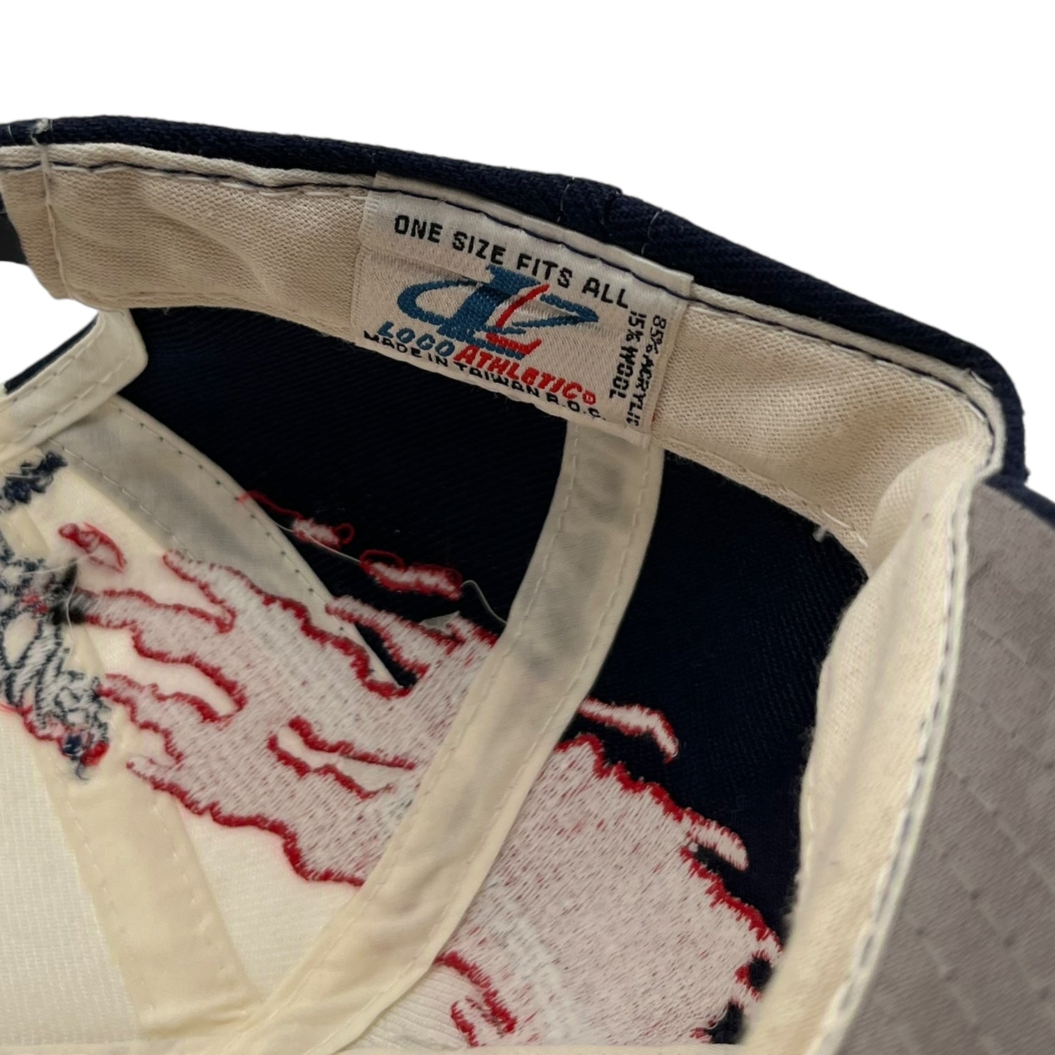 Vintage Logo Athletic USA Splash Hat Red/White/Blue