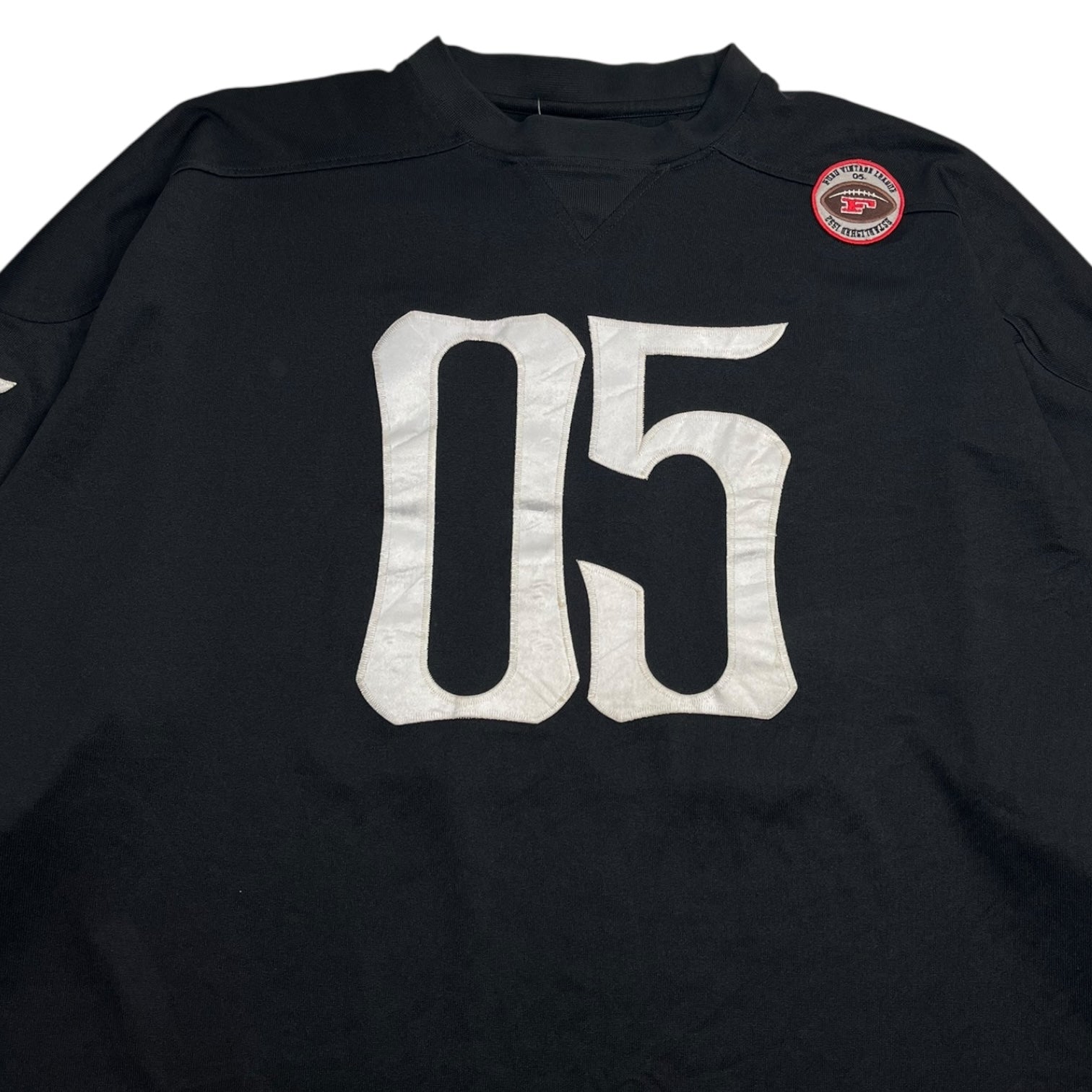 Vintage Y2K FUBU Football Style Jersey Black