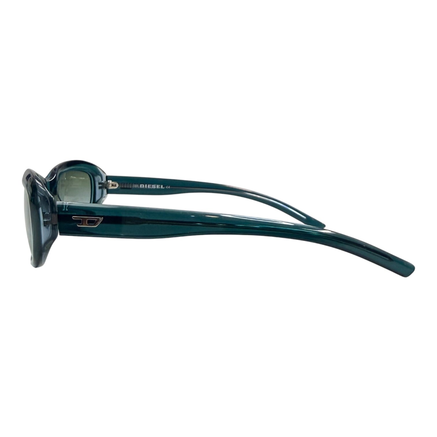 (W) Vintage Diesel Oval Shape Sunglasses Turqoise