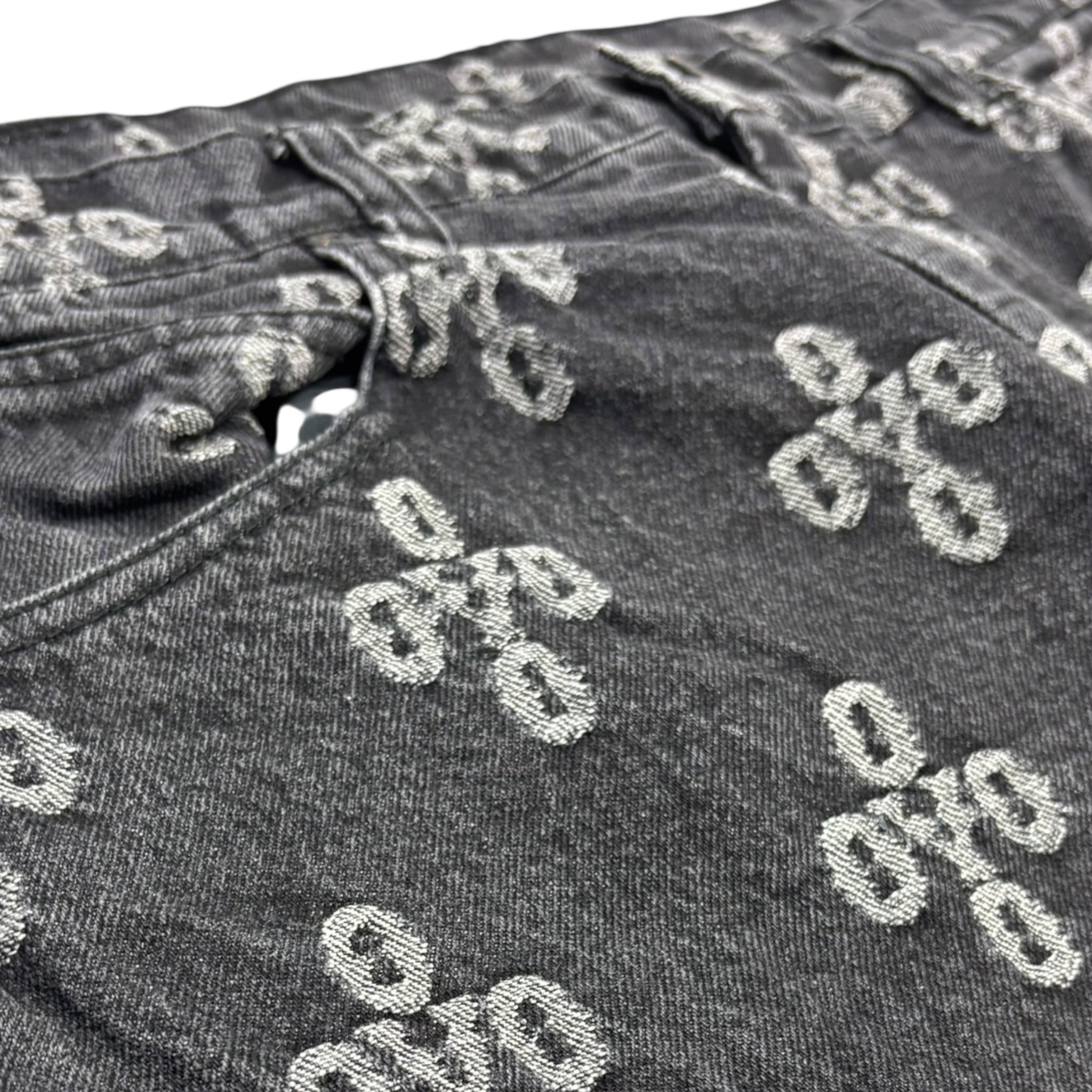OVO Monogram Jeans Black