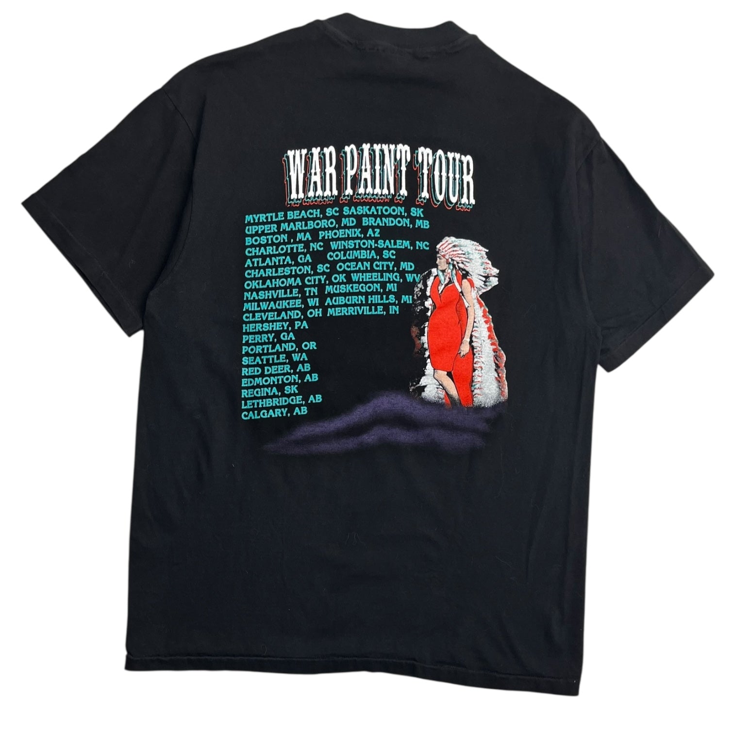 1994 Lorrie Morgan War Paint Tour T-Shirt