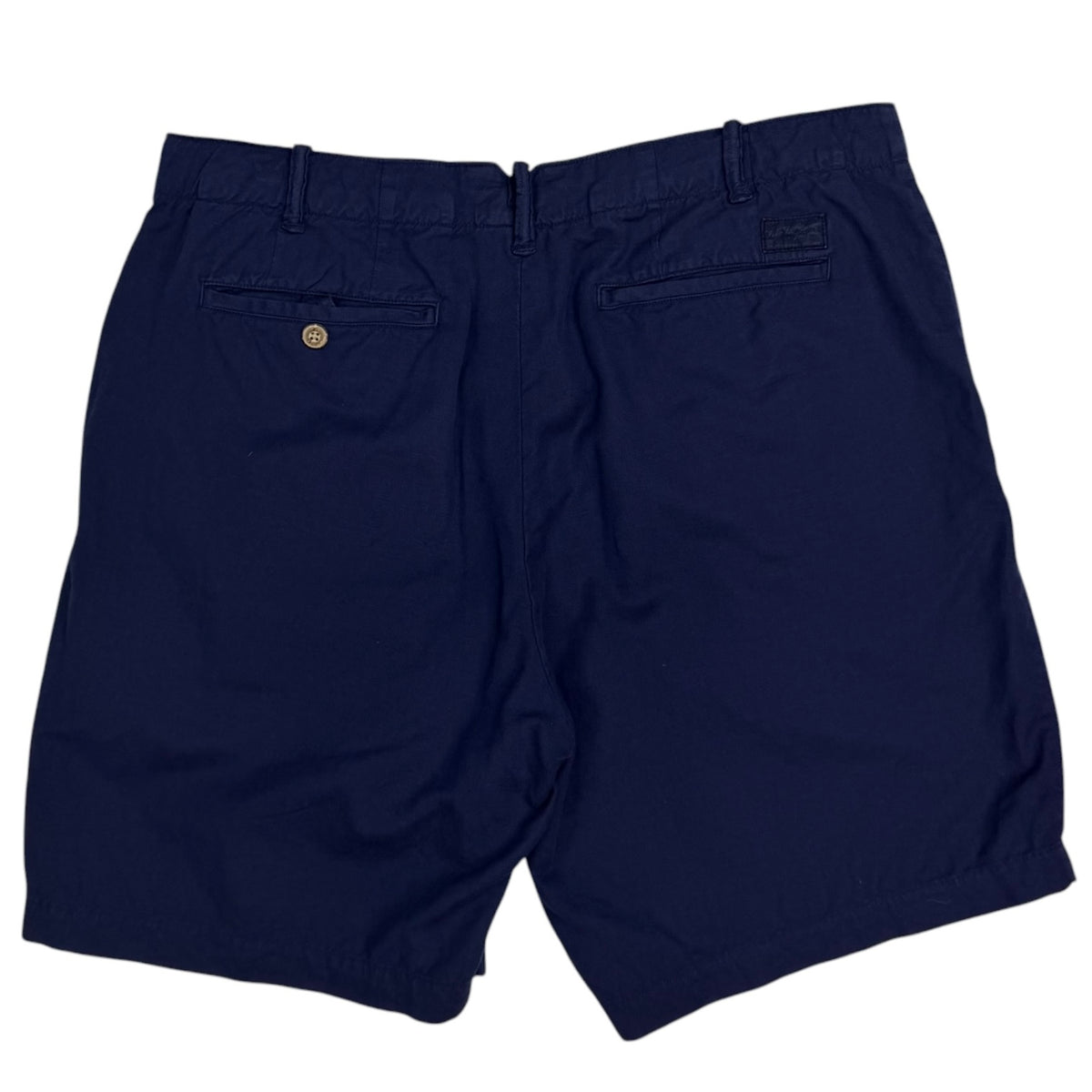 Vintage Polo Ralph Lauren Chino Linen Shorts Navy
